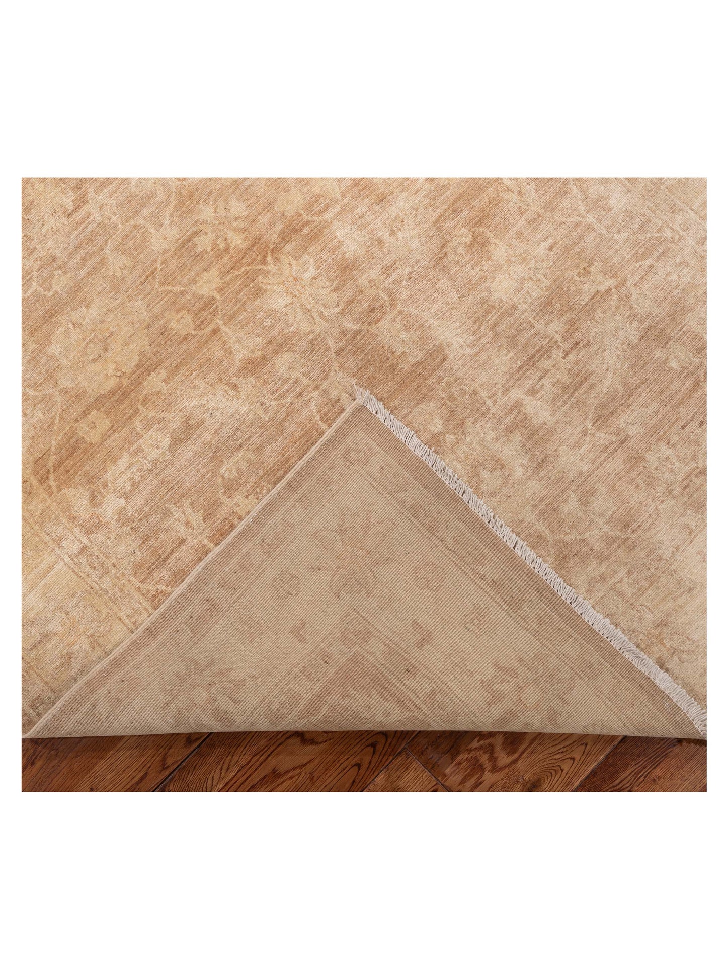 Sultan 121729 Brown Beige 4.8x6.8 Hand Knotted Rug
