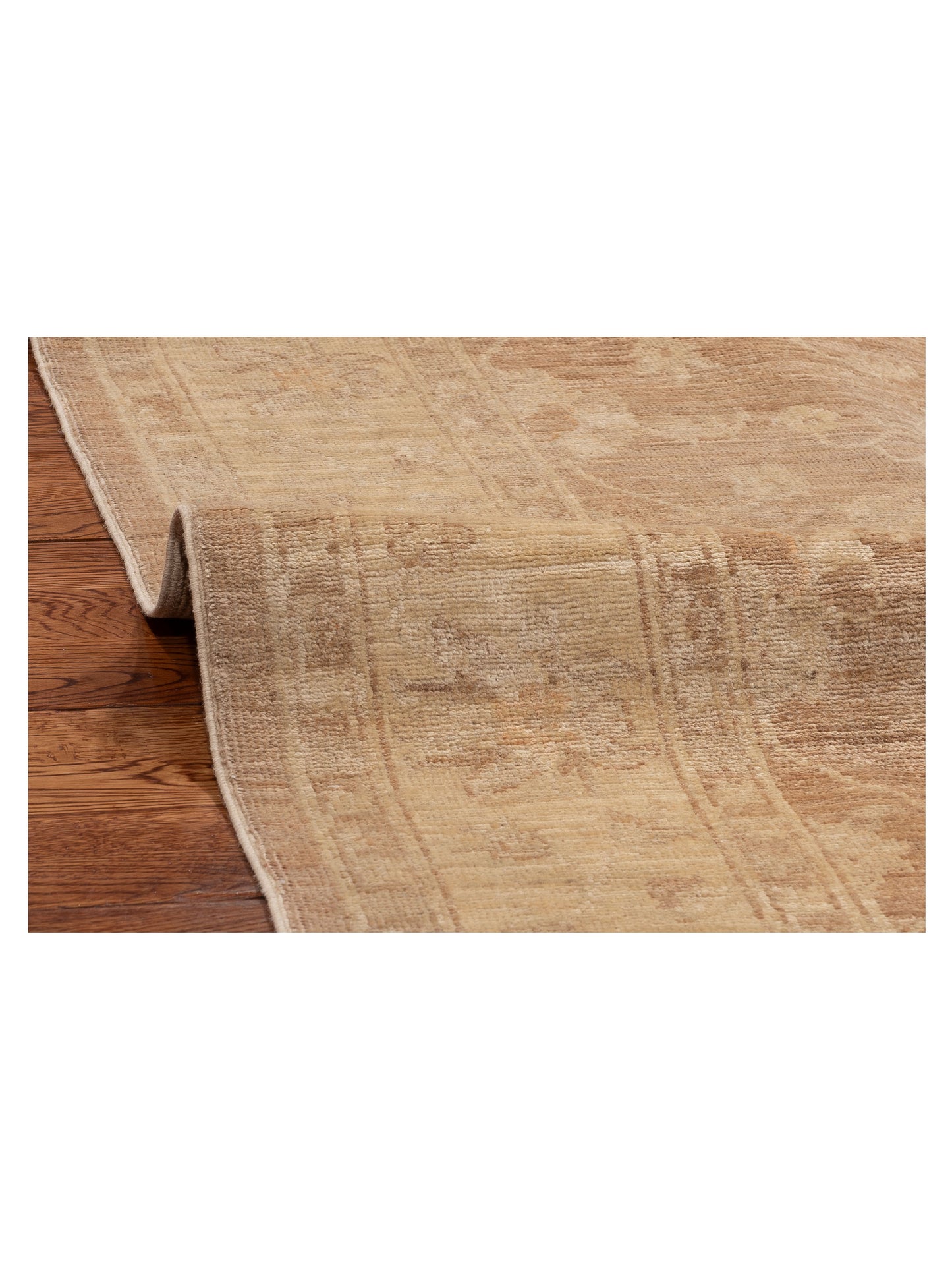 Sultan 121729 Brown Beige 4.8x6.8 Hand Knotted Rug