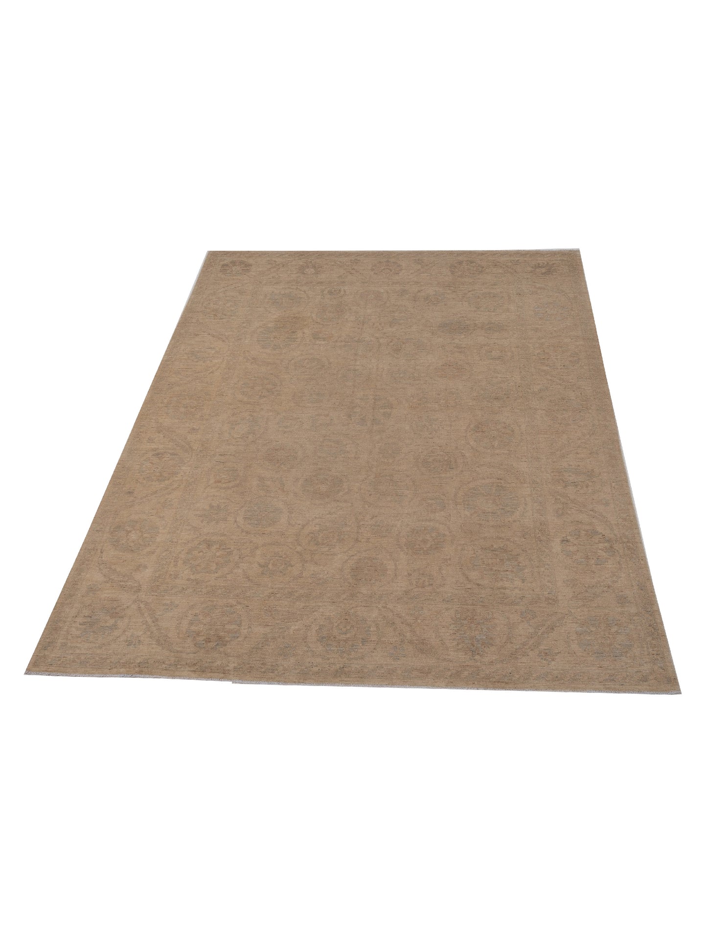 Sultan 121730 Ivory Ivory 8.10x11.9 Hand Knotted Rug