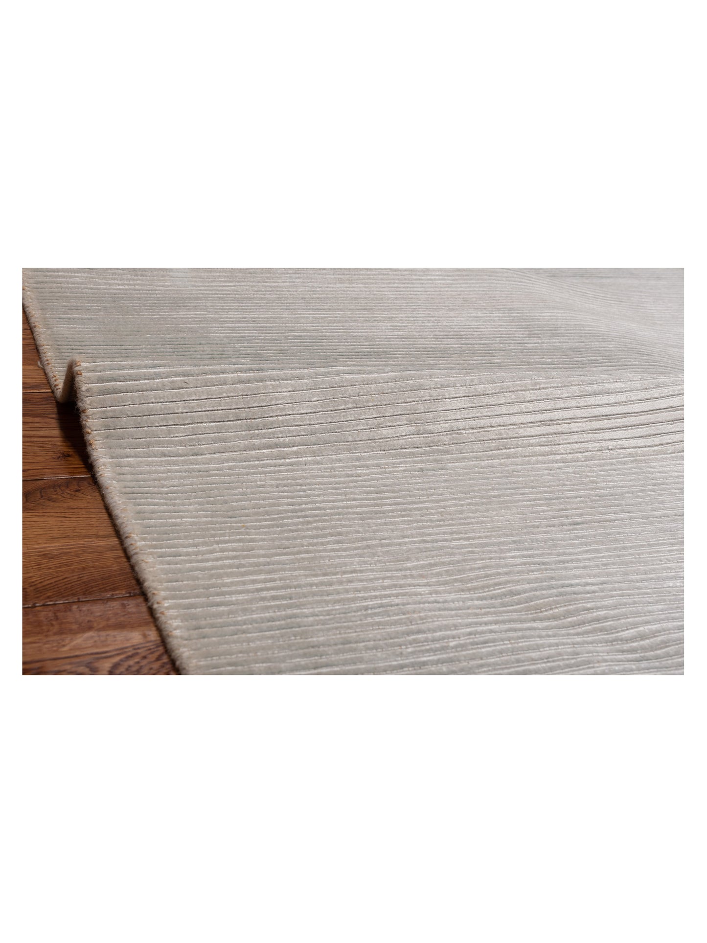 Himalayan 121817 Silver 4.1x6 Hand Knotted Rug