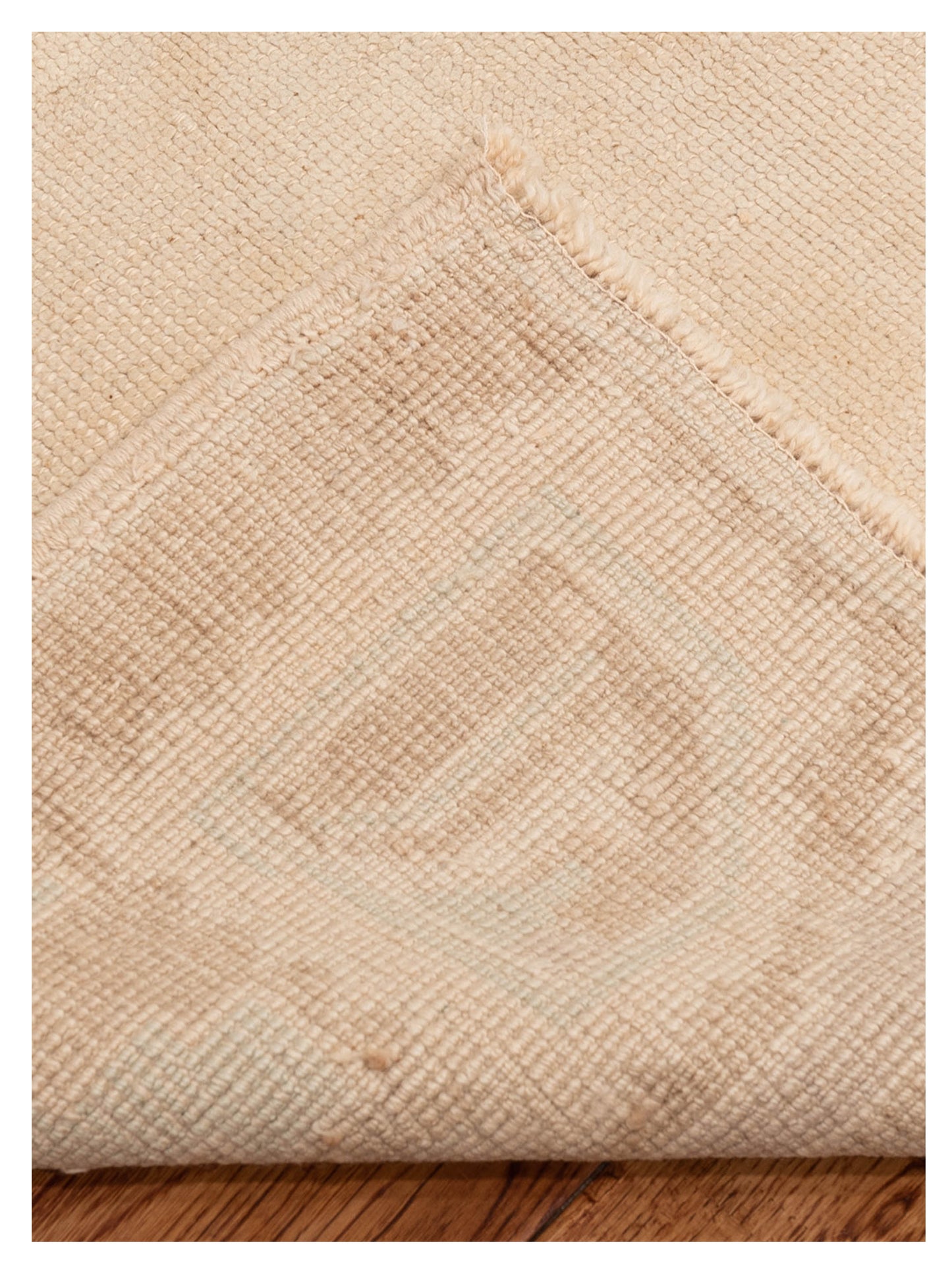 Old Anatolian 121852 Beige Beige 5.1x11.2 Hand Knotted Rug