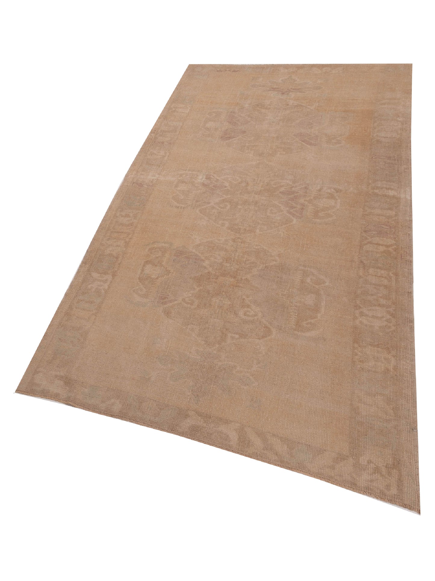 Old Anatolian 121857 Beige Beige 5.3x10.3 Hand Knotted Rug