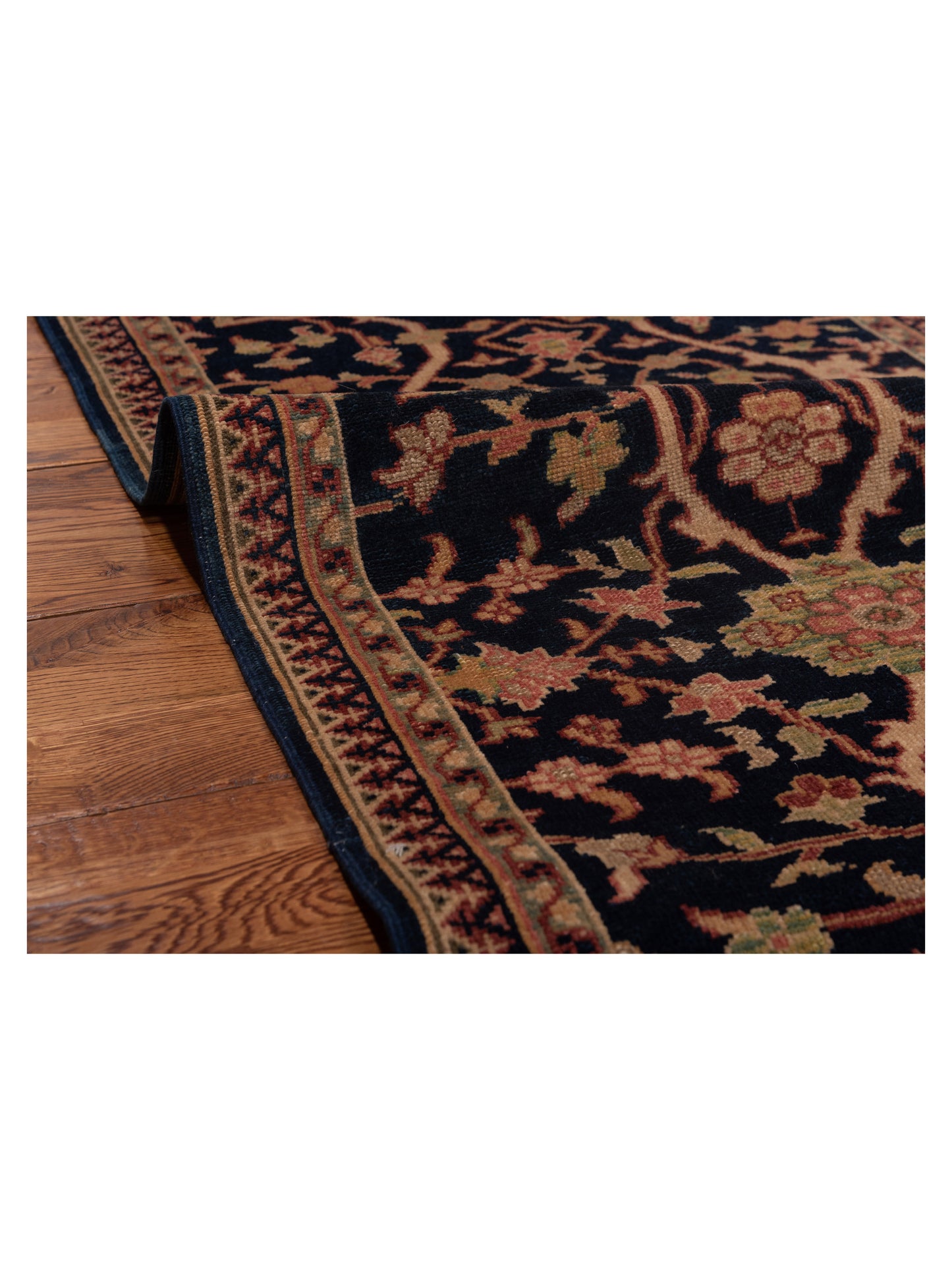 Antique Loom 121911 Blue 2.6x7.9 Hand Knotted Rug