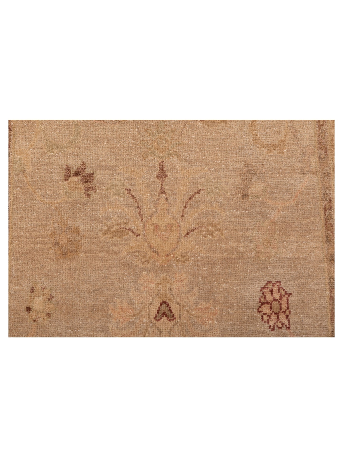 Turkish Elvan 121936 Silver Beige 3x11.9 Hand Knotted Rug