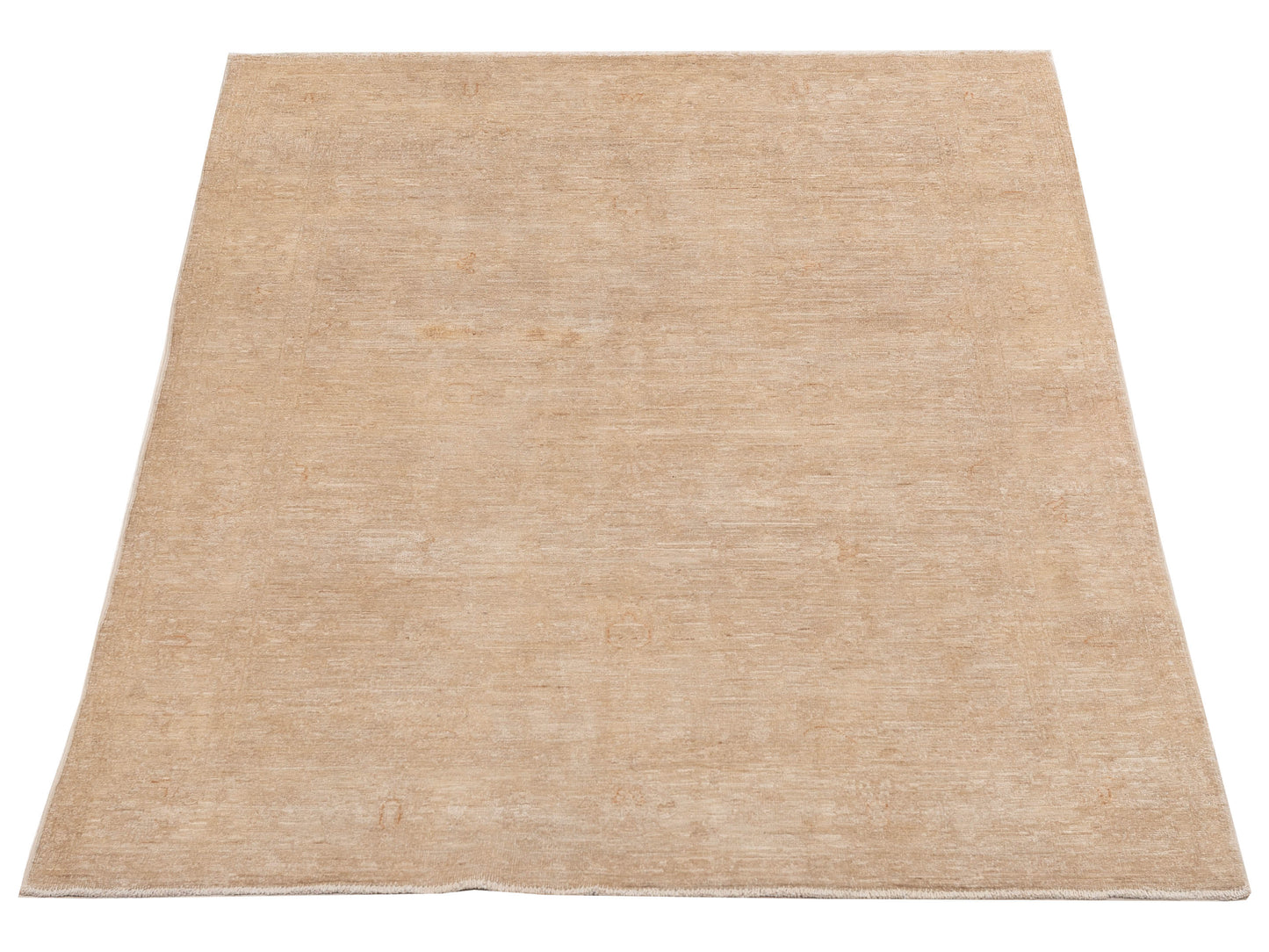 Sultan 122063 Silver Ivory 4.10x6.11 Hand Knotted Rug