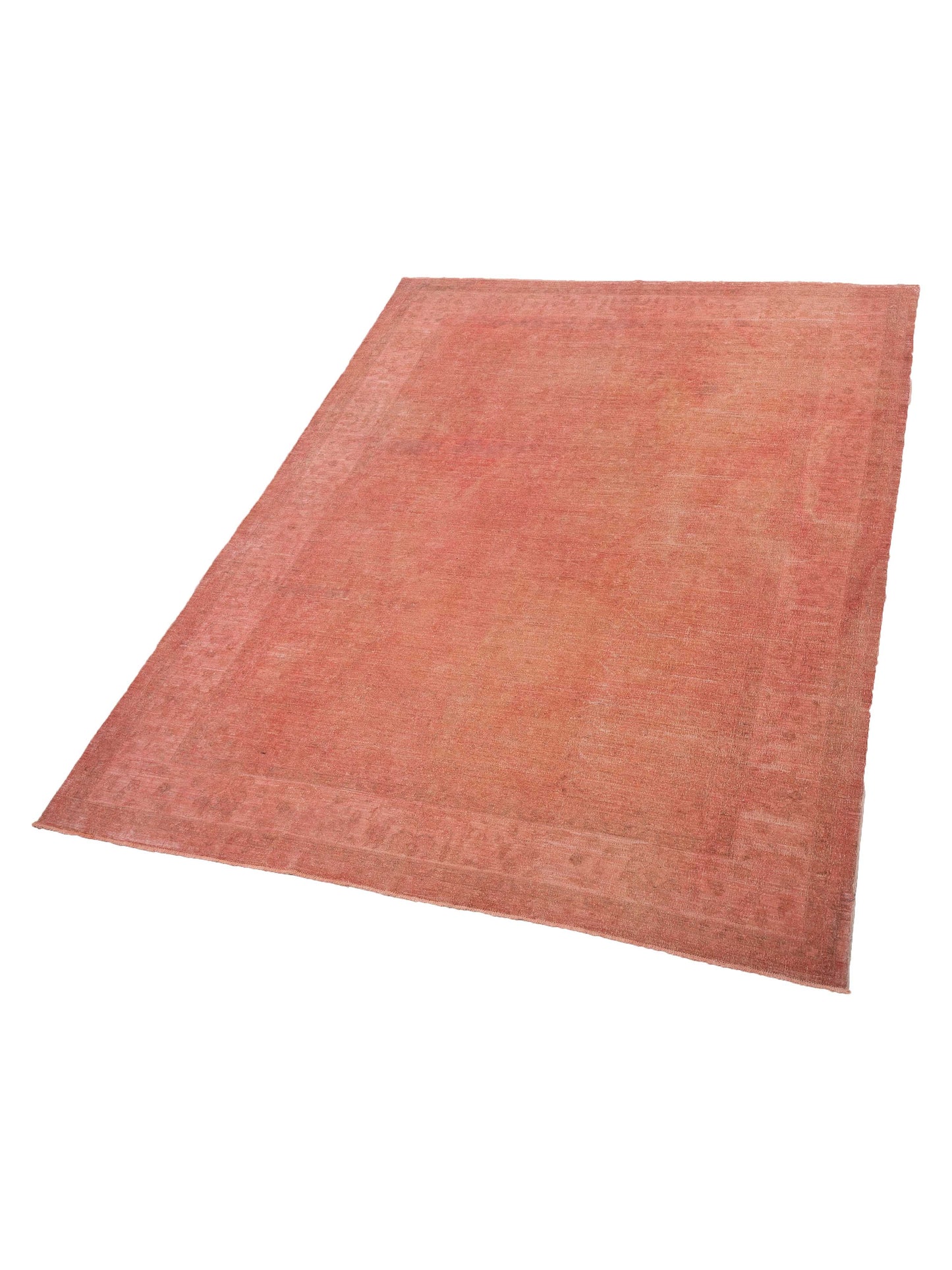 Vintage 122066 Pink 8.10x11.6 Hand Knotted Rug