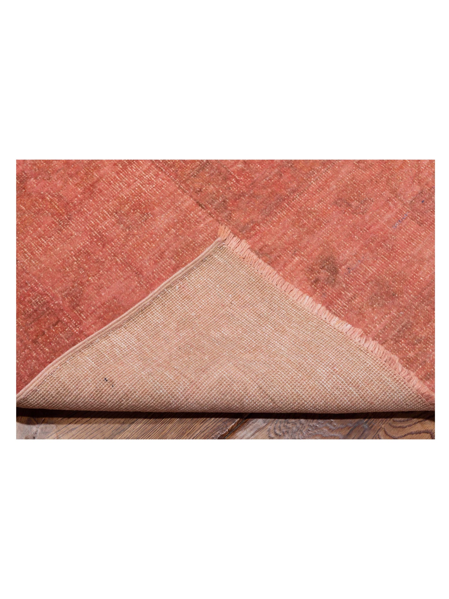 Vintage 122066 Pink 8.10x11.6 Hand Knotted Rug