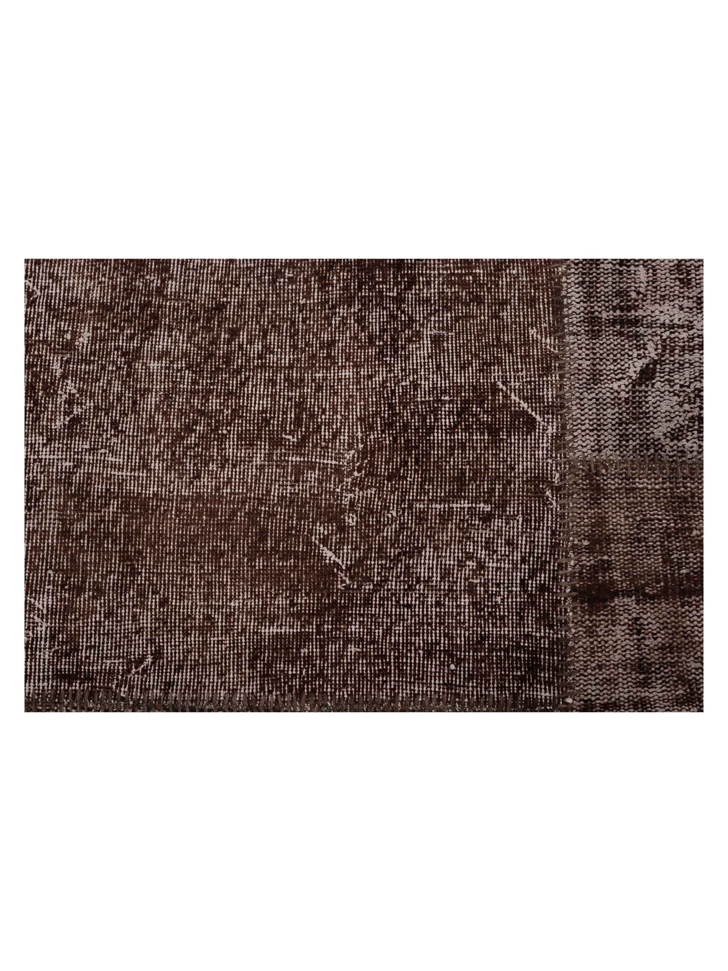 Turkish Vestige Patchwork 122133 Brown 9x12 Hand Knotted Rug