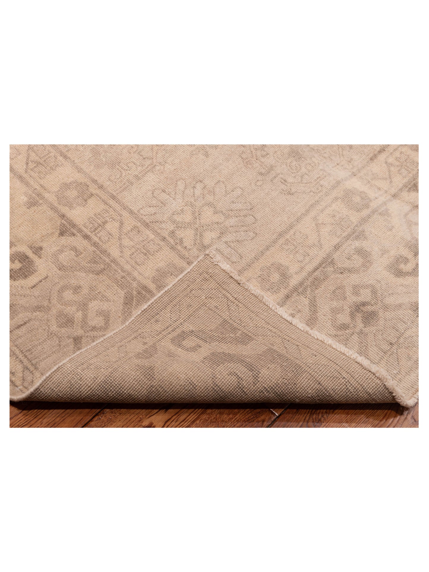 Evren 122175 Gray Silver 9x12 Hand Knotted Rug