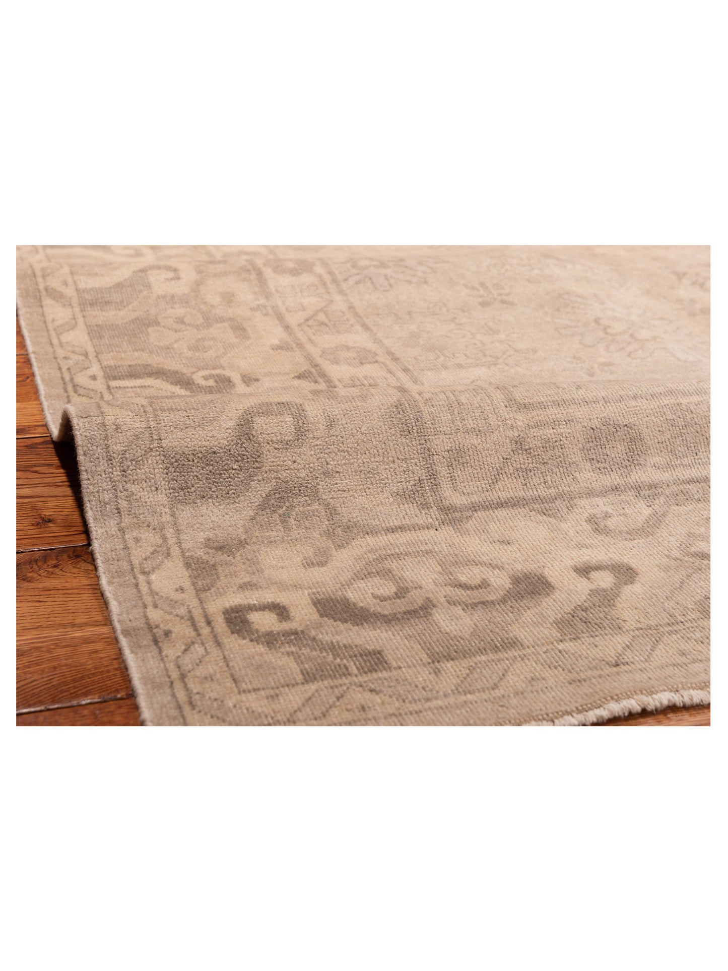 Evren 122175 Gray Silver 9x12 Hand Knotted Rug