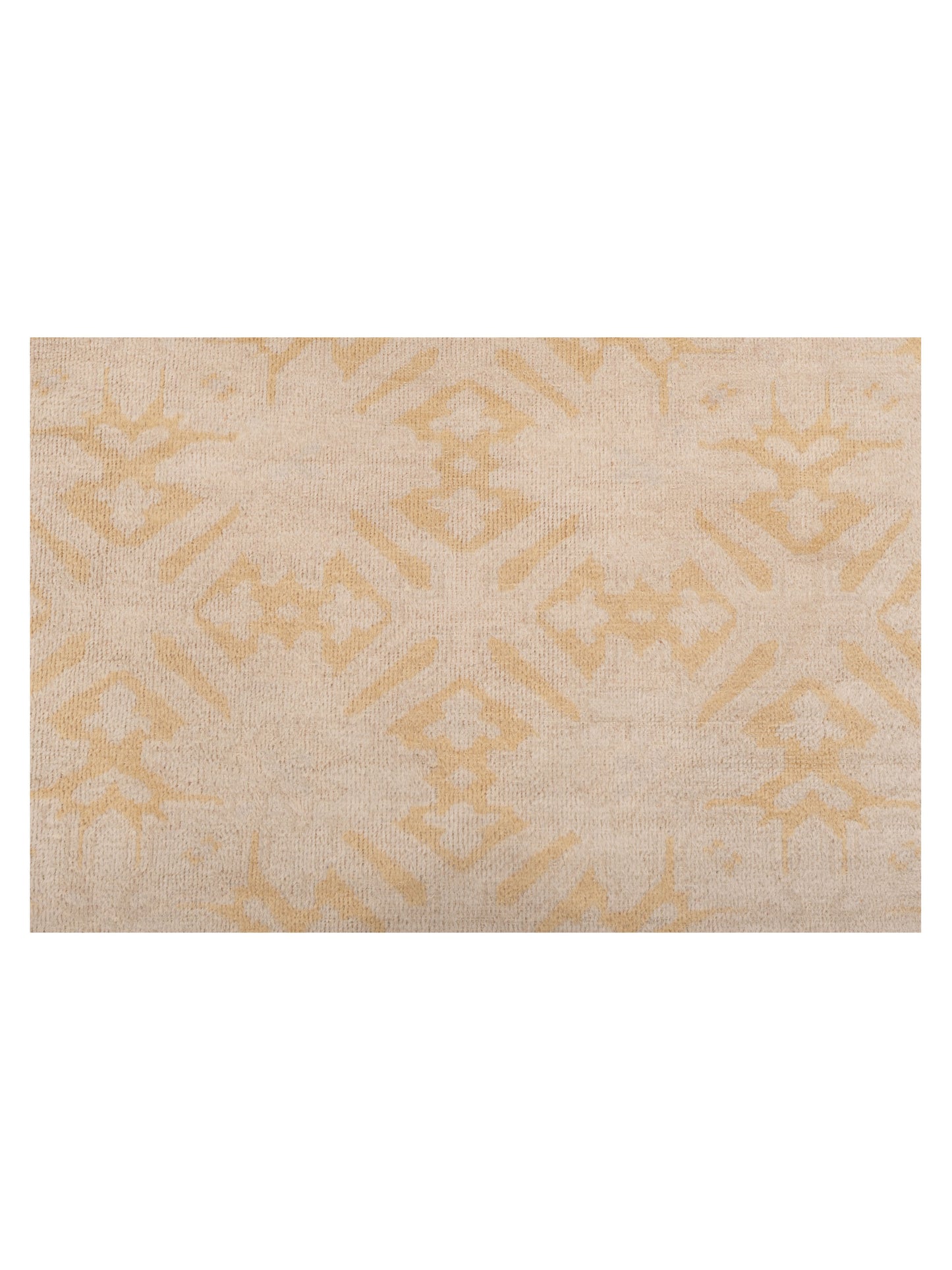 Evren 122192 Silver Gold 4x6 Hand Knotted Rug
