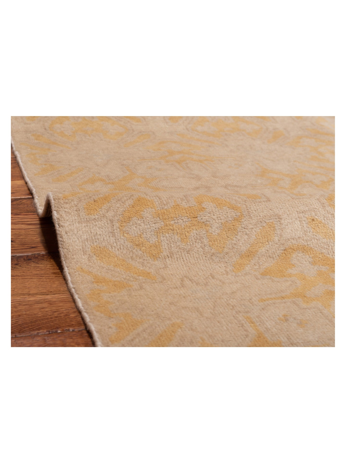 Evren 122193 Silver Gold 4x6 Hand Knotted Rug