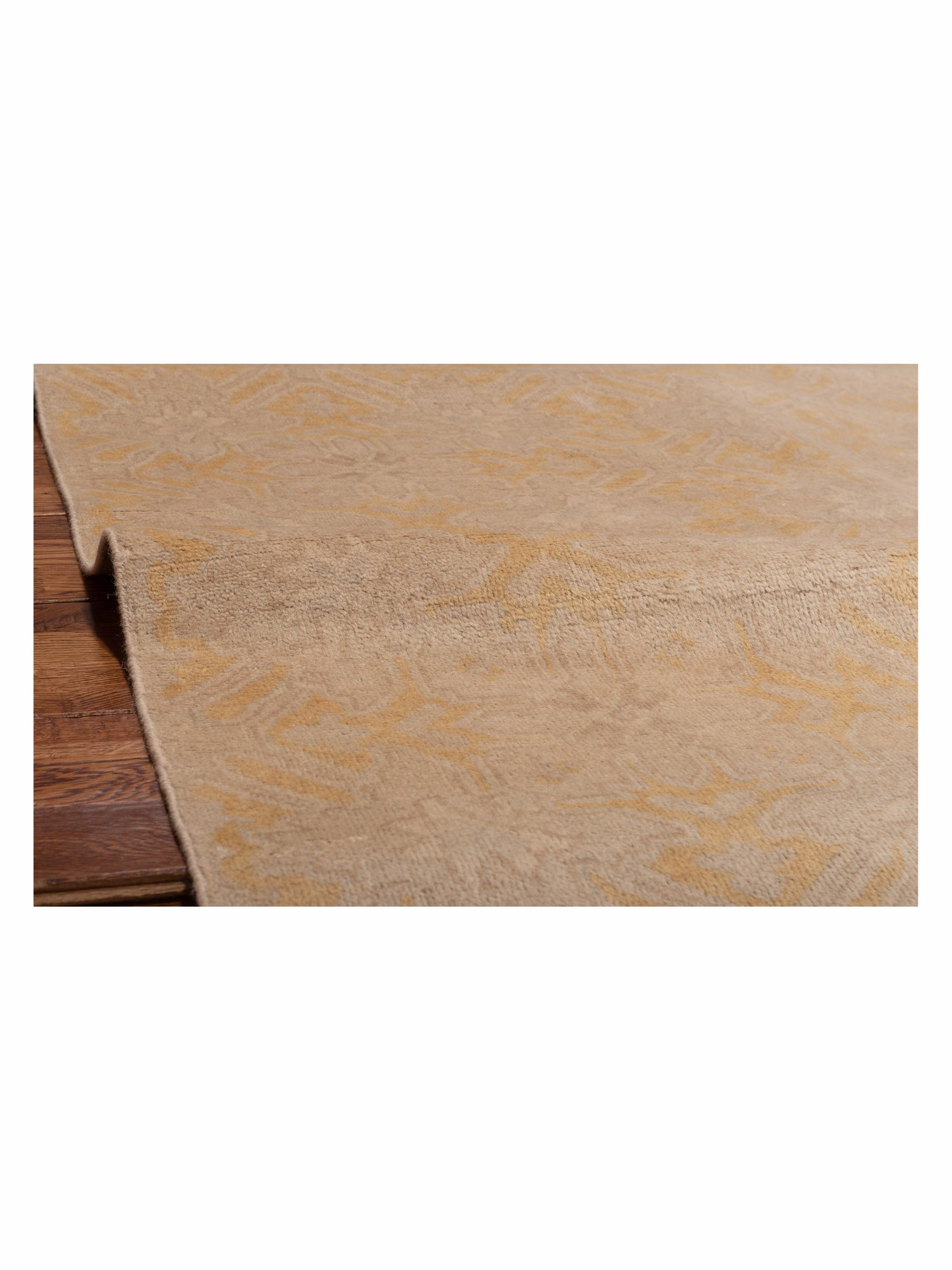 Evren 122195 Silver Gold 4x6 Hand Knotted Rug