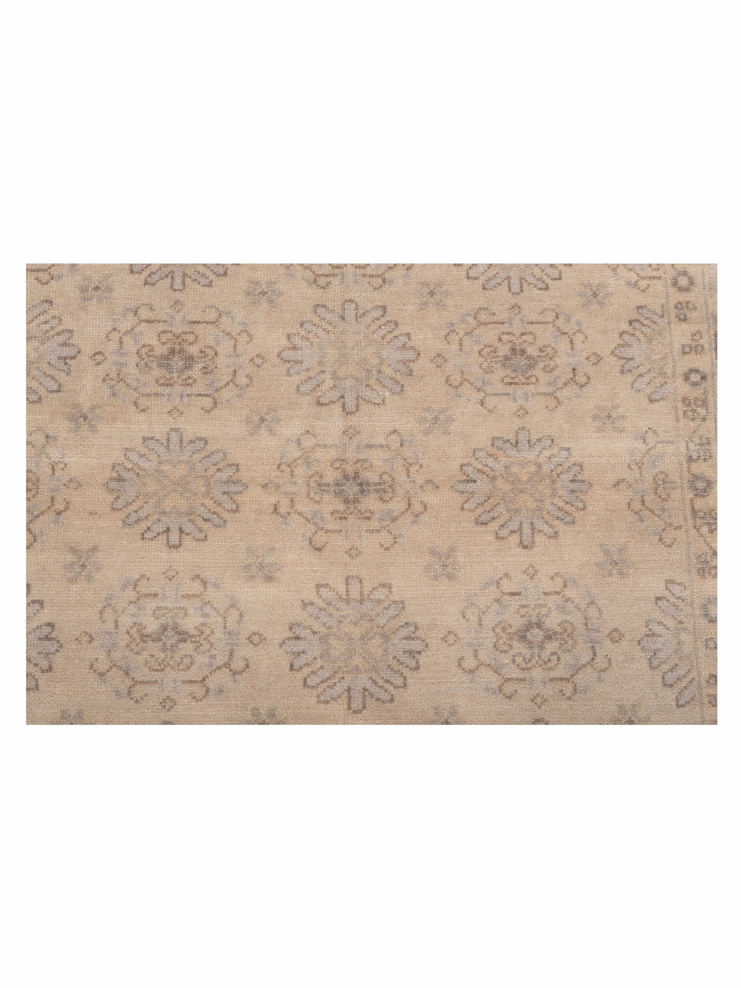 Evren 122212 Gray 4x6 Hand Knotted Rug