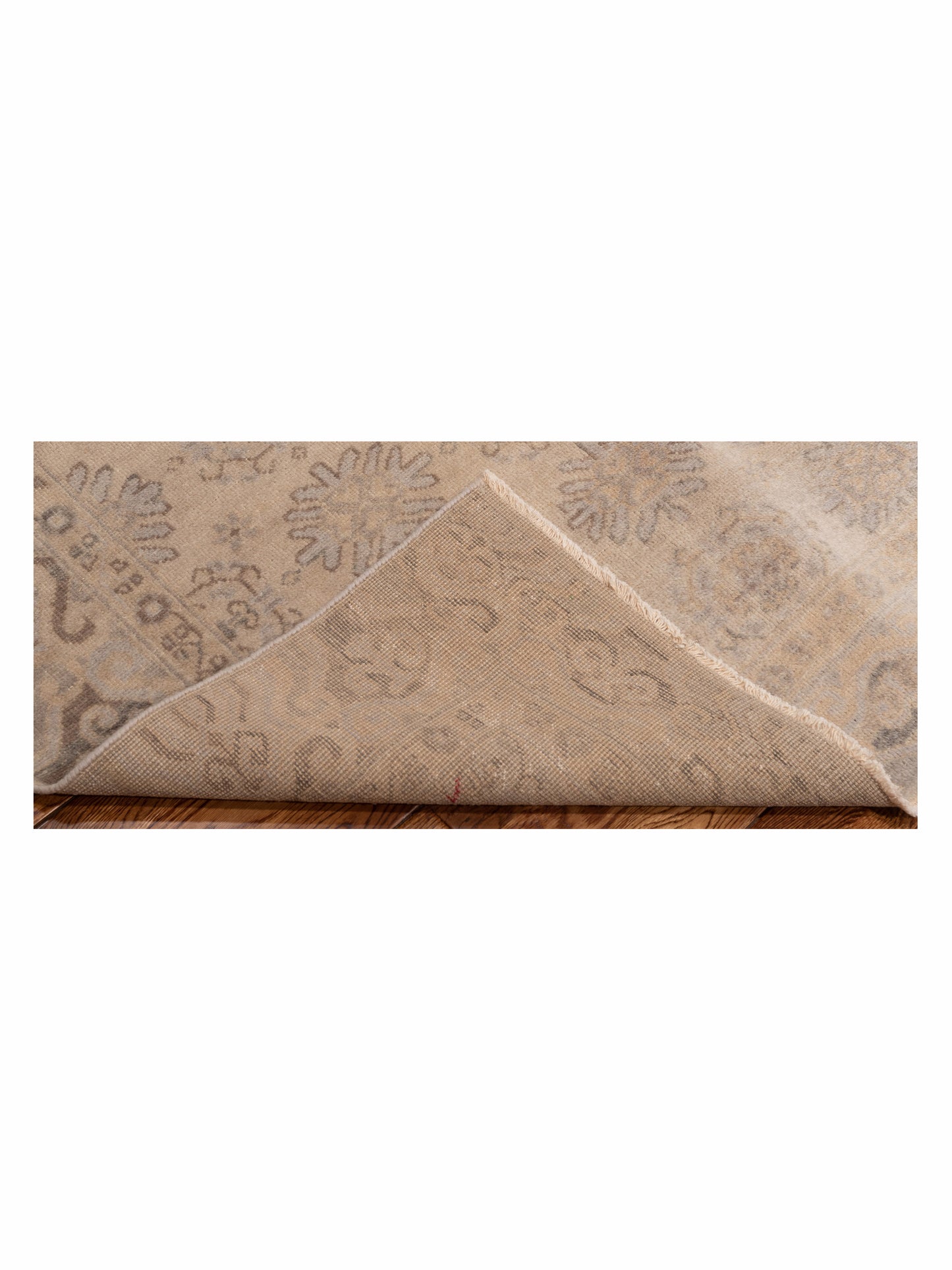 Evren 122212 Gray 4x6 Hand Knotted Rug