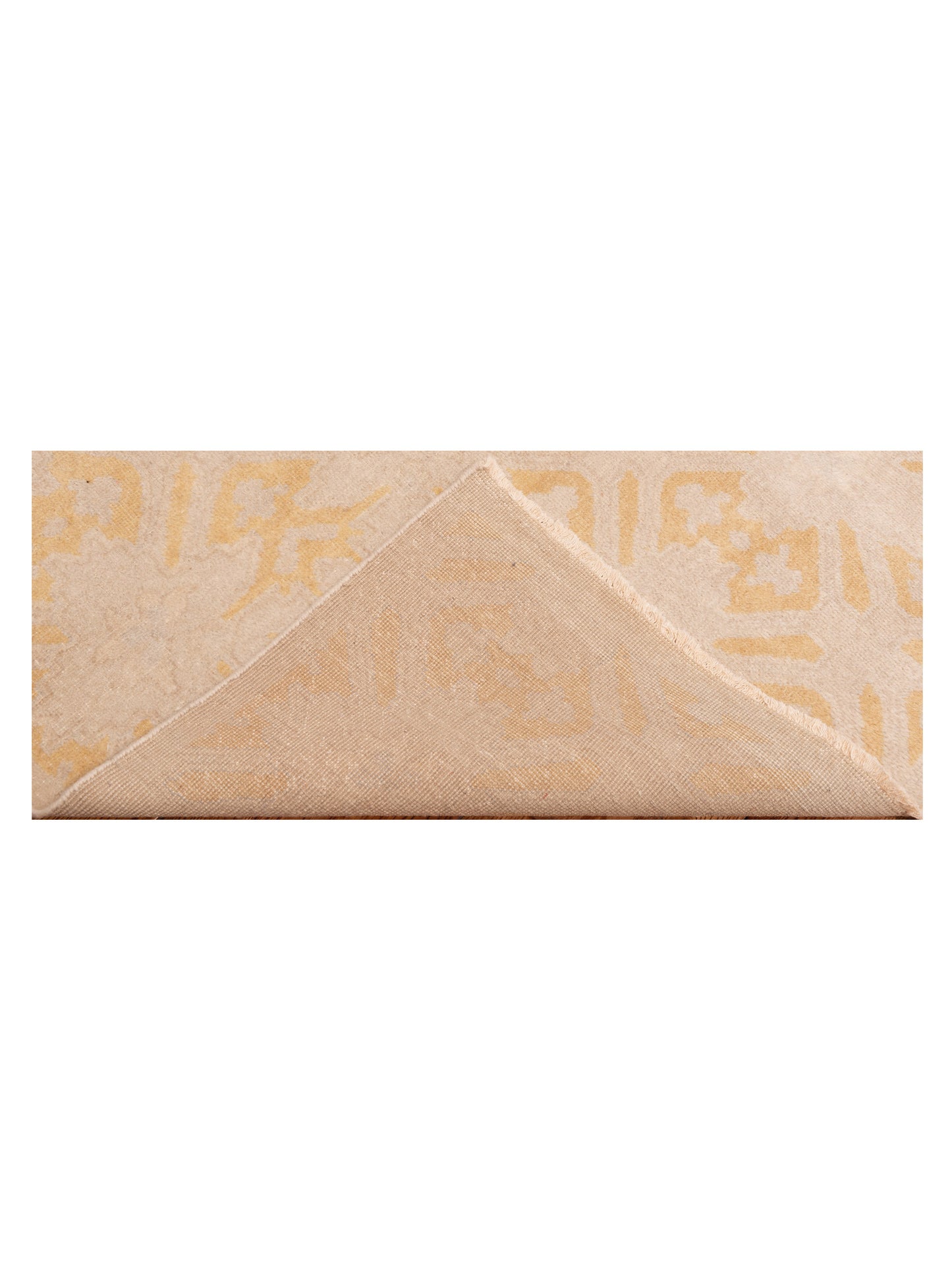 Evren 122224 Silver Gold 9x12 Hand Knotted Rug