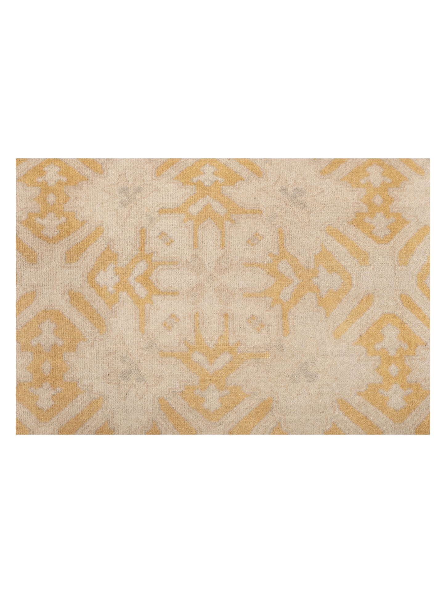Evren 122242 Silver Gold 9x12 Hand Knotted Rug