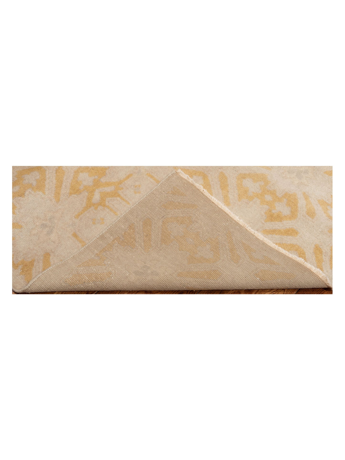 Evren 122242 Silver Gold 9x12 Hand Knotted Rug
