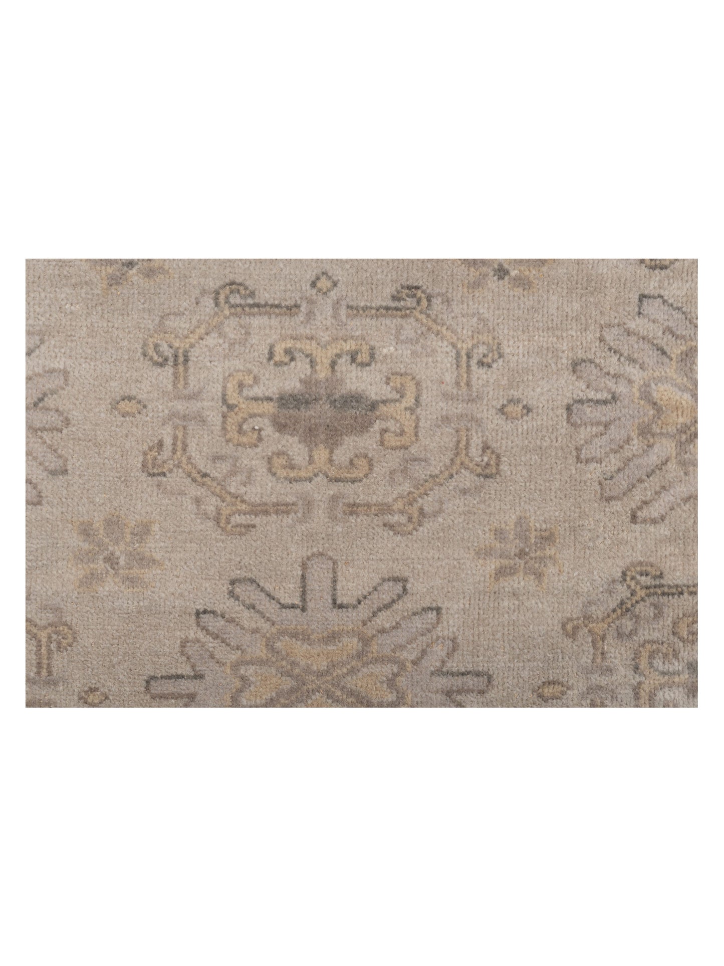Evren 122251 Silver Silver 6x9 Hand Knotted Rug