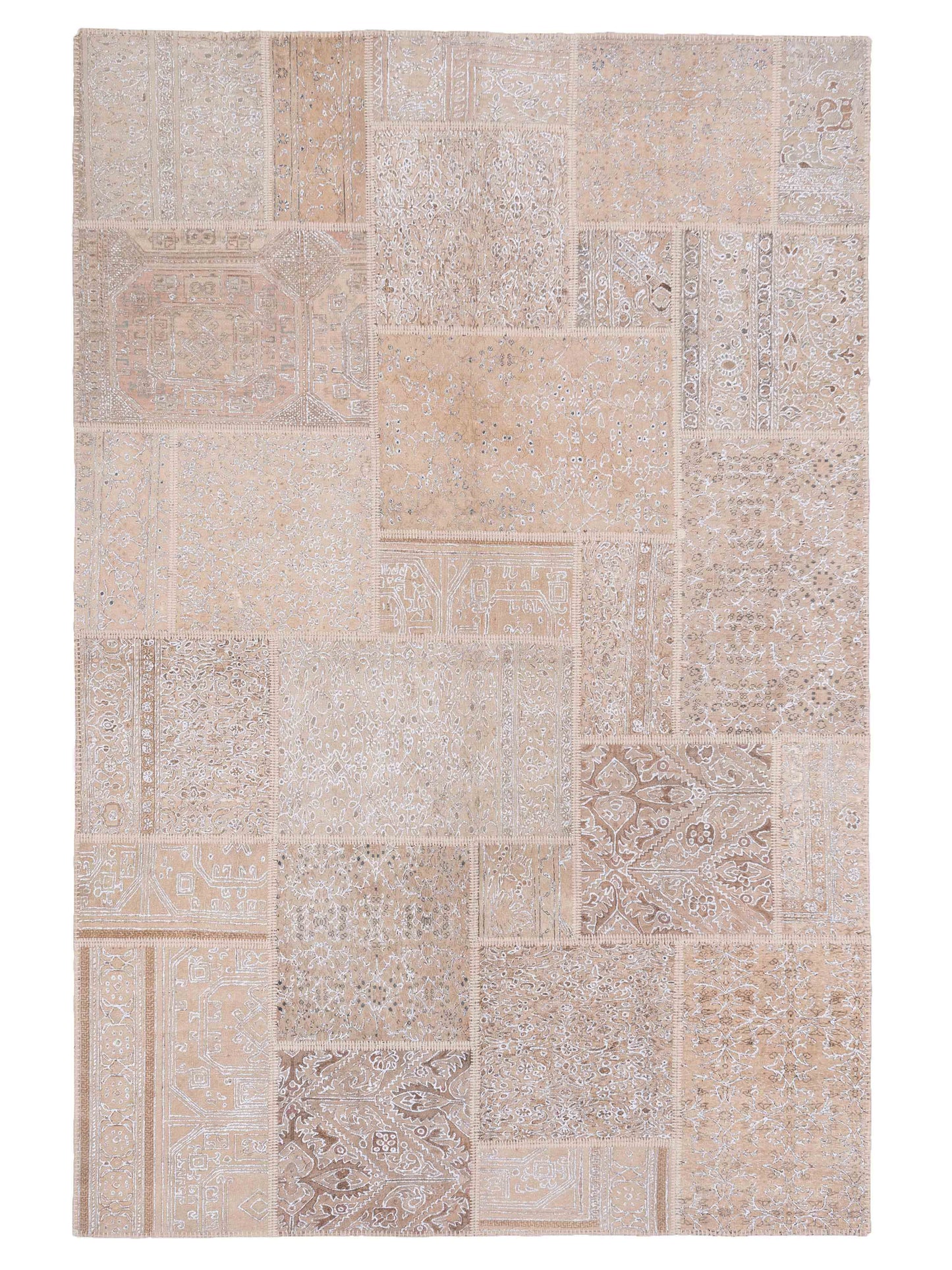 Pasha Turkish Vestige Patchwork Natural Contemporary