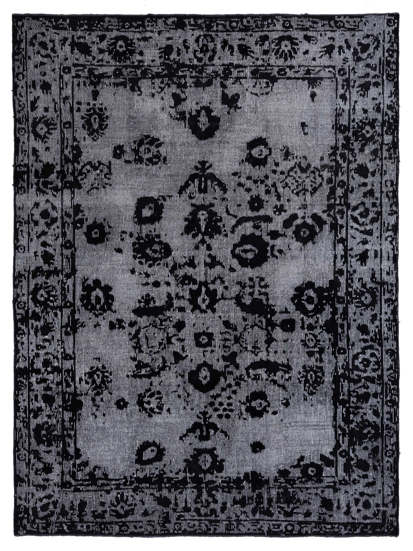 Pasha Vintage Silver Black Contemporary