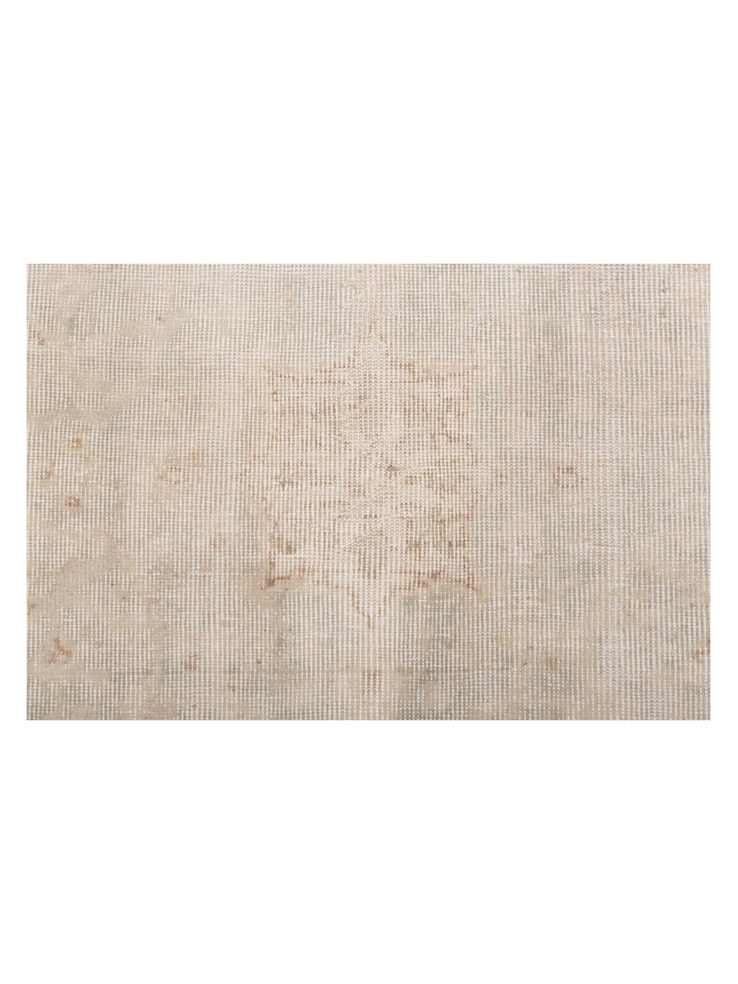 Vintage 122338 Ivory 8.9x11.4 Hand Knotted Rug