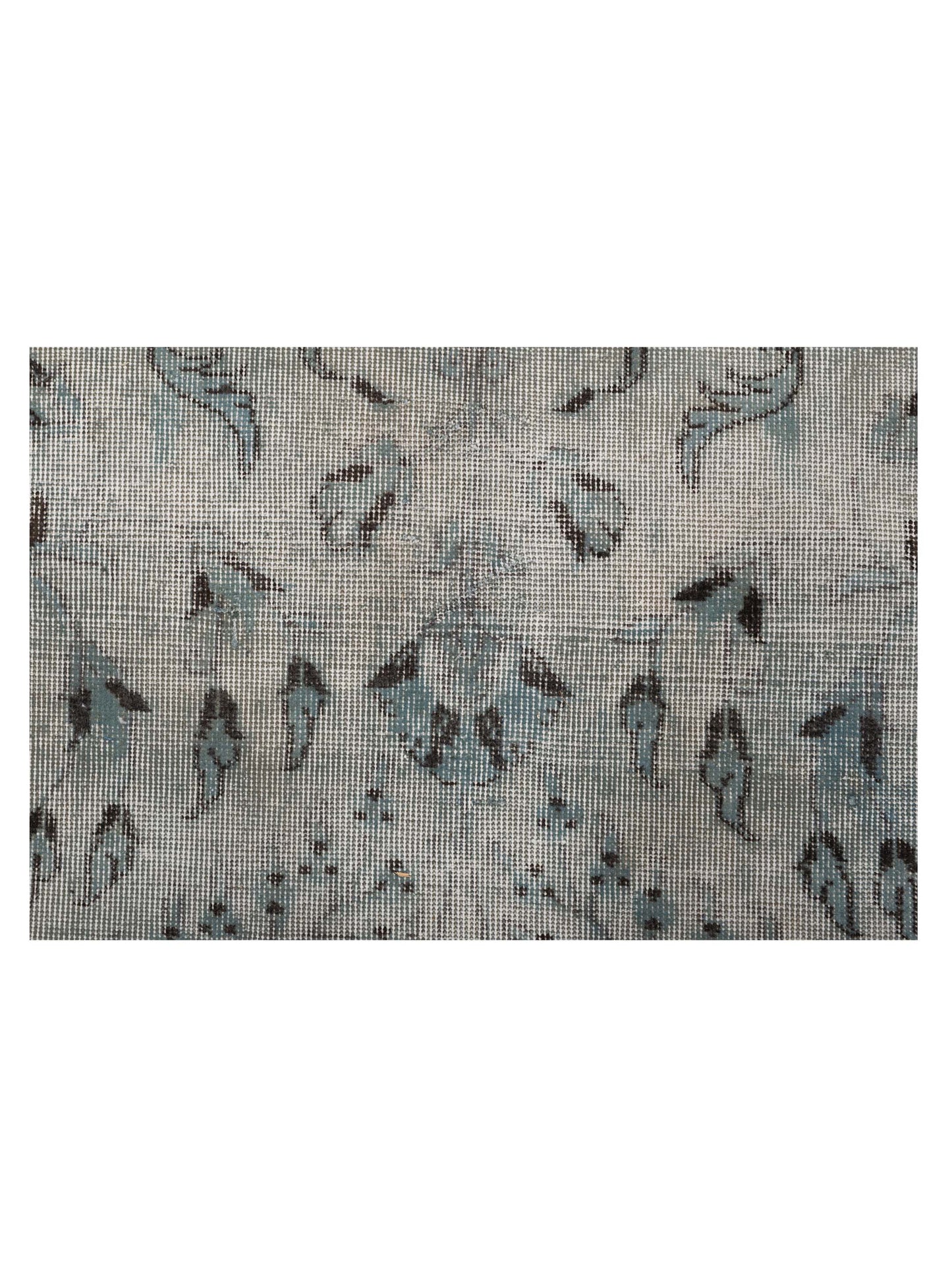 Vintage 122339 Blue 8.2x11.9 Hand Knotted Rug