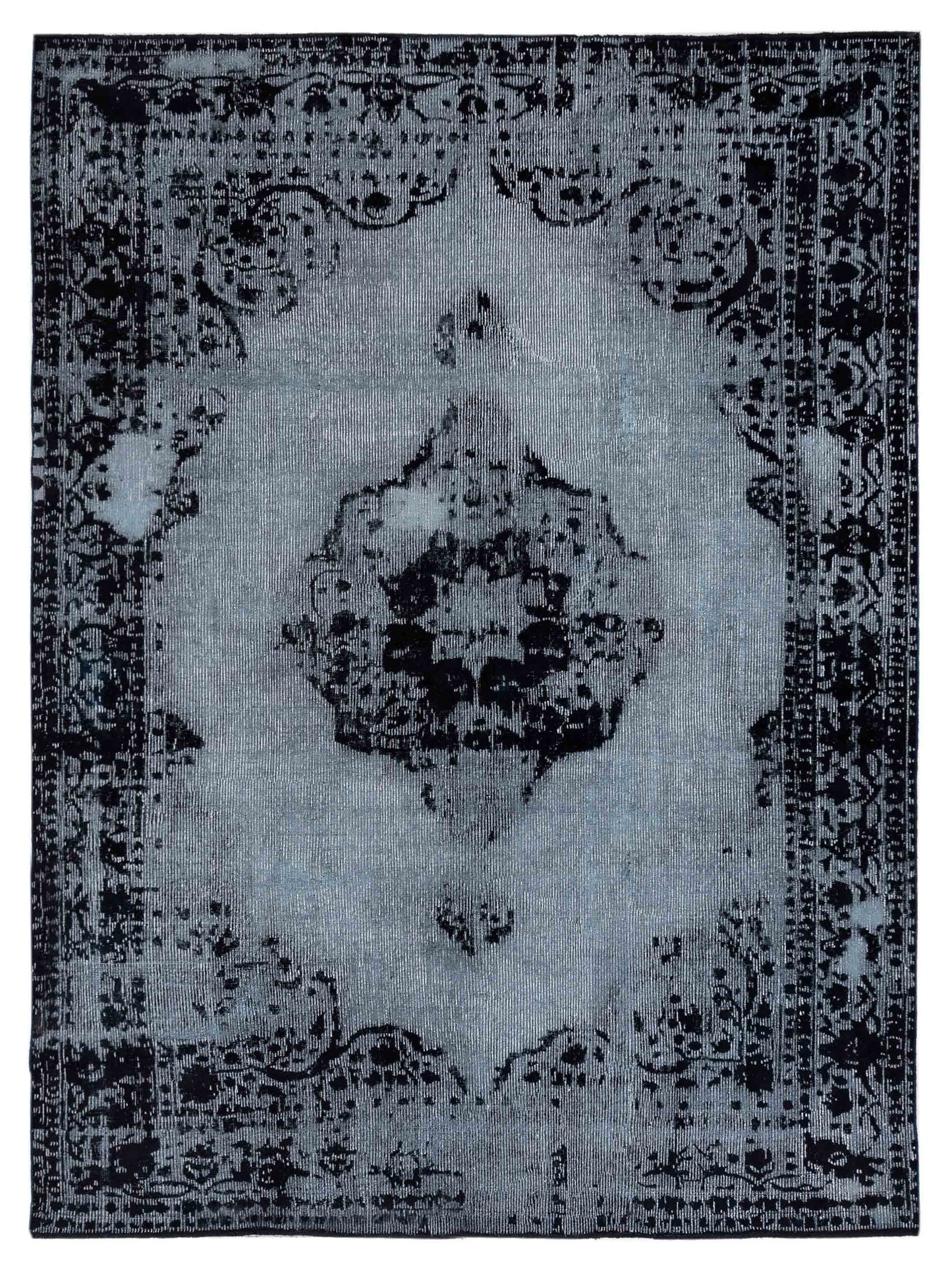 Pasha Vintage Silver Black Contemporary