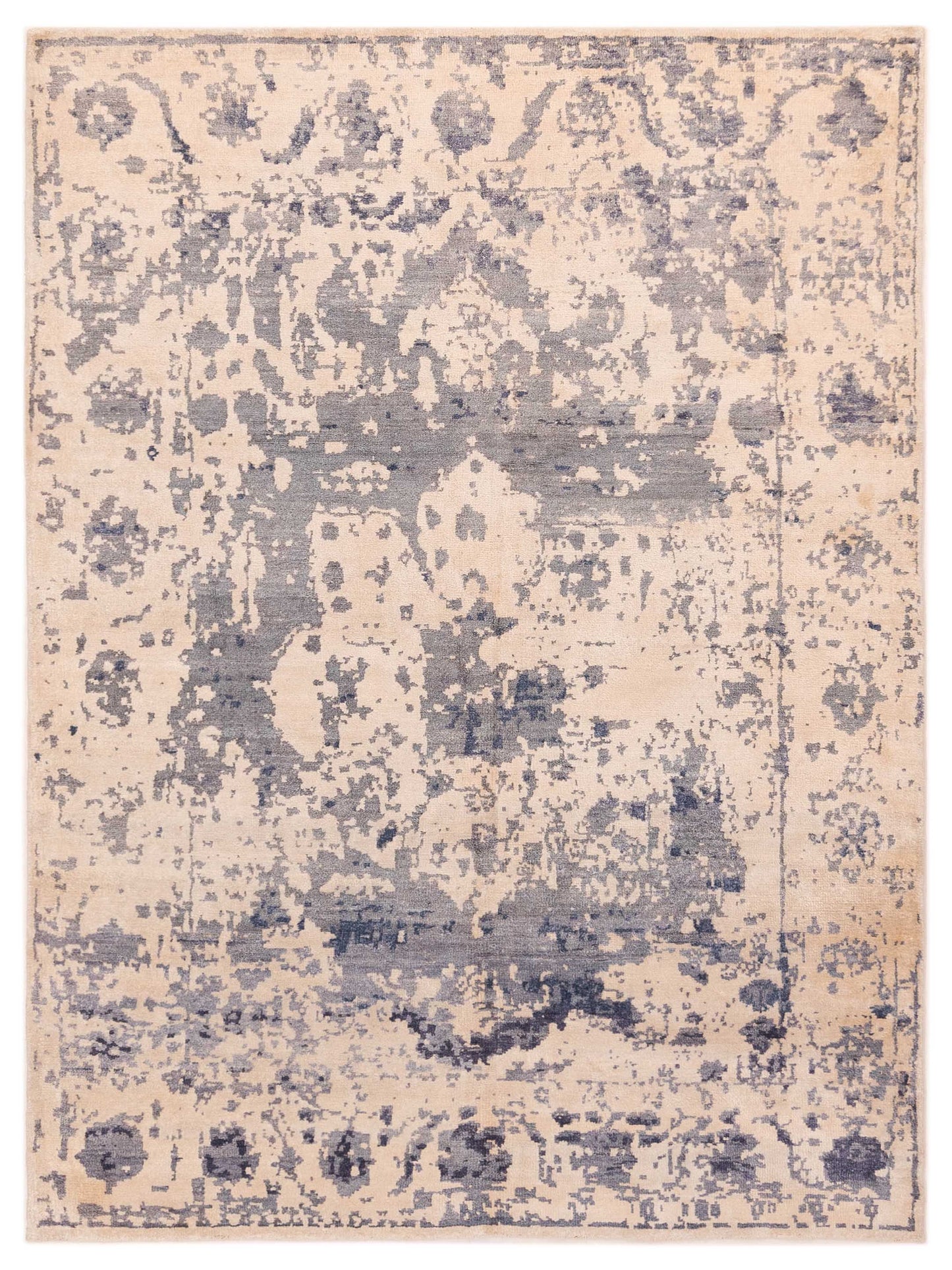 Siena Tibetino Ivory Gray Contemporary