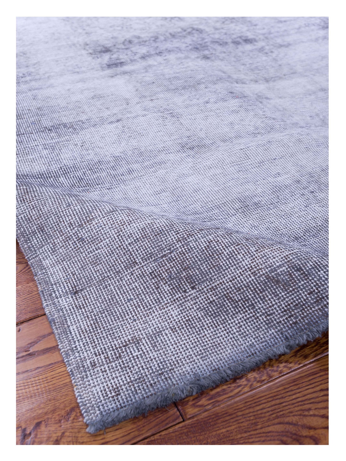 Vintage 122392 Gray Gray 3.11x6.10 Hand Knotted Rug