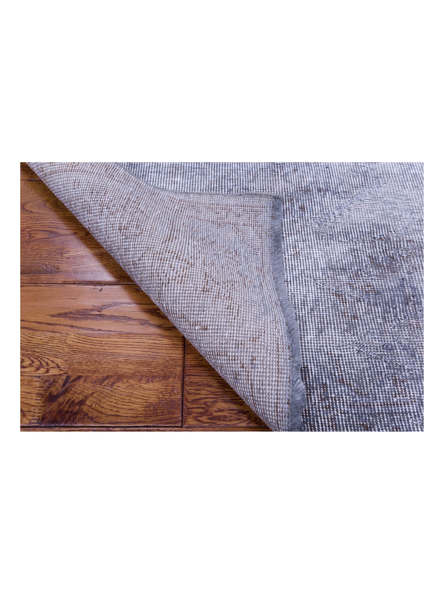 Vintage 122393 Gray Gray 3.10x6.10 Hand Knotted Rug