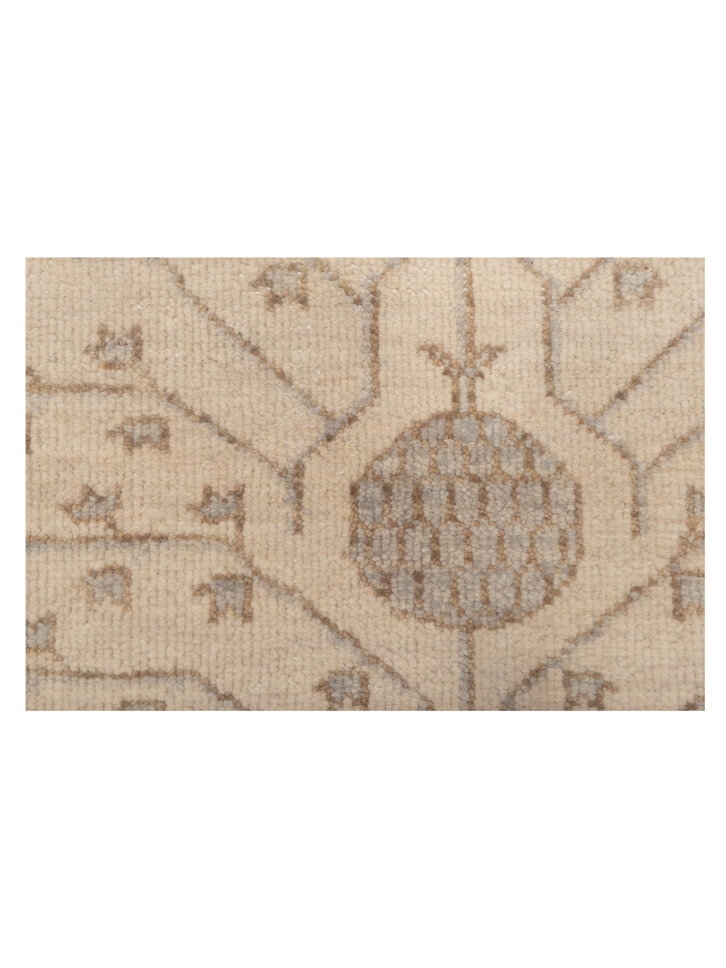 Stella 122507 Ivory Ivory 8.2x9.5 Hand Knotted Rug