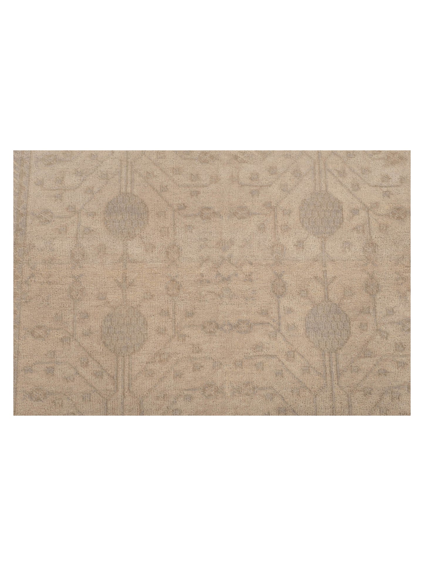 Stella 122518 Ivory Ivory 3.10x5.8 Hand Knotted Rug