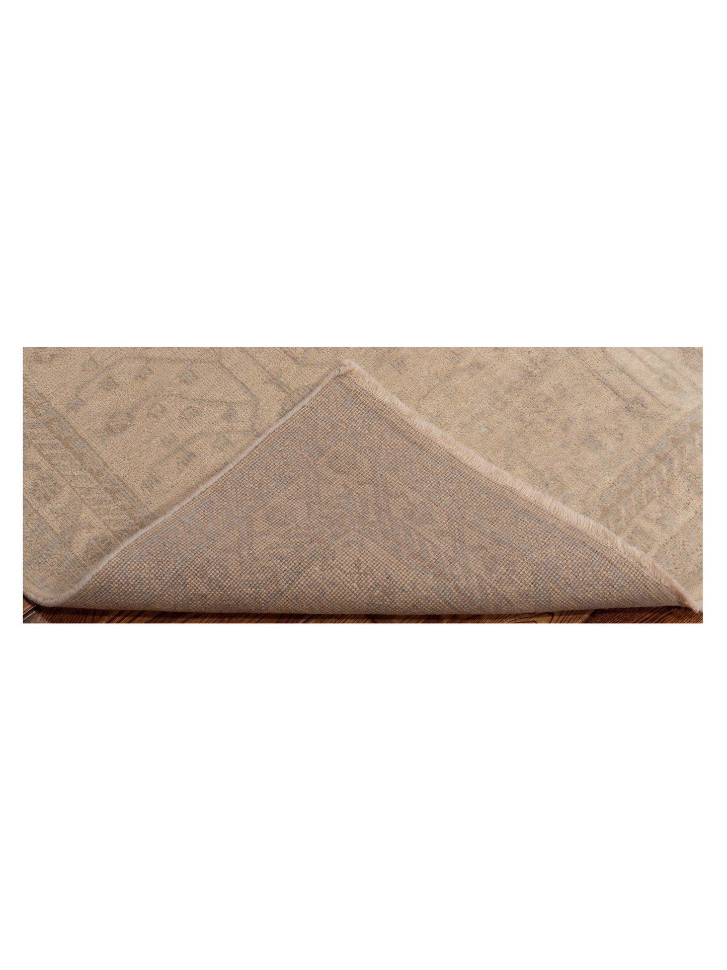 Stella 122518 Ivory Ivory 3.10x5.8 Hand Knotted Rug