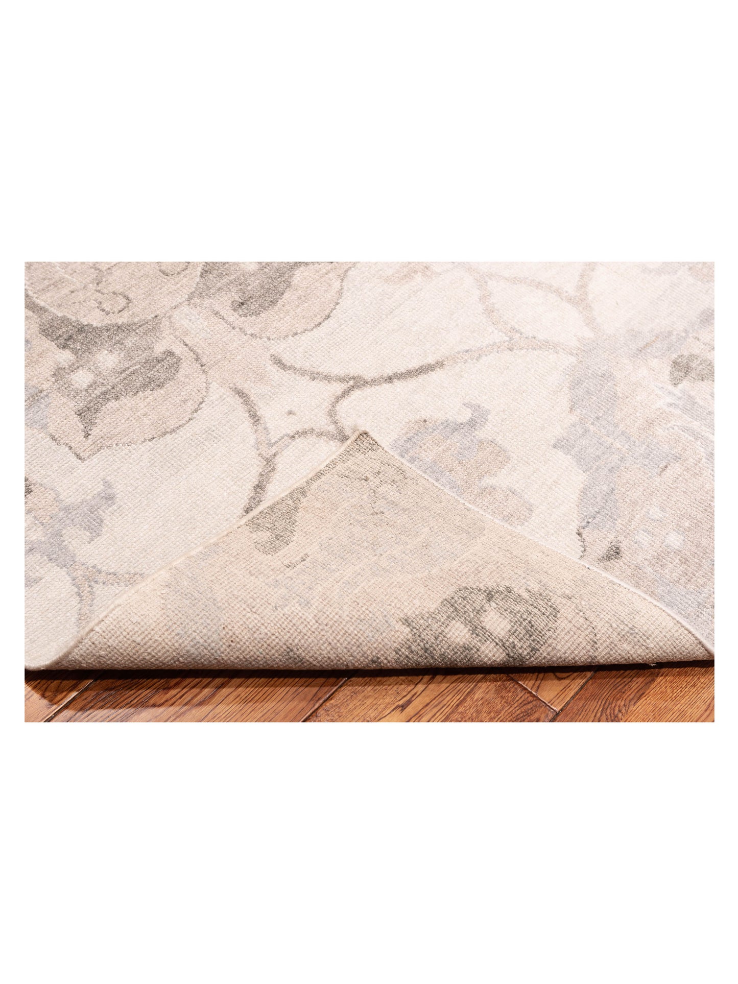 Tibetino 122534 Silver Gray 8.8x12 Hand Knotted Rug