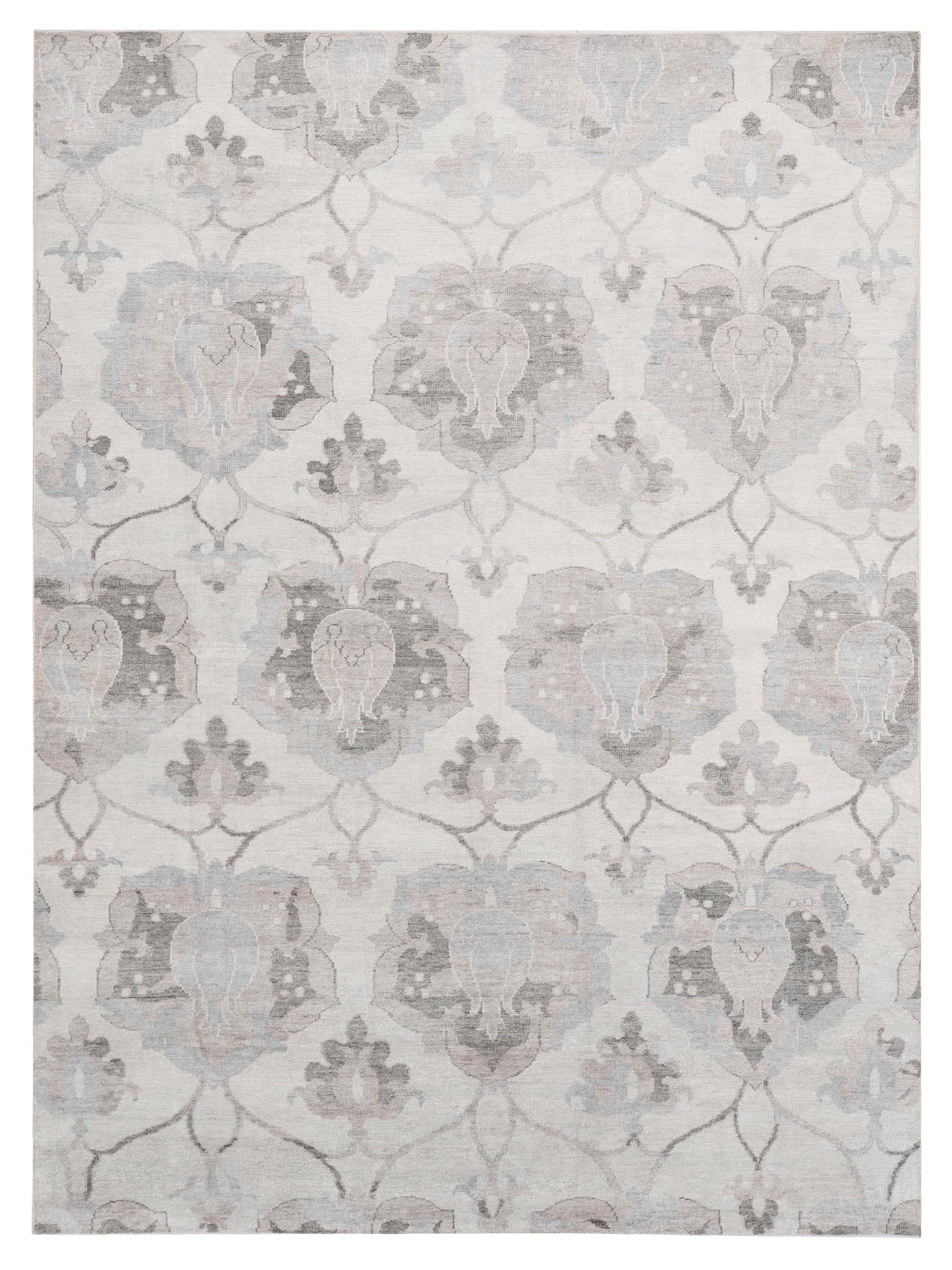 Siena Tibetino Silver Gray Contemporary