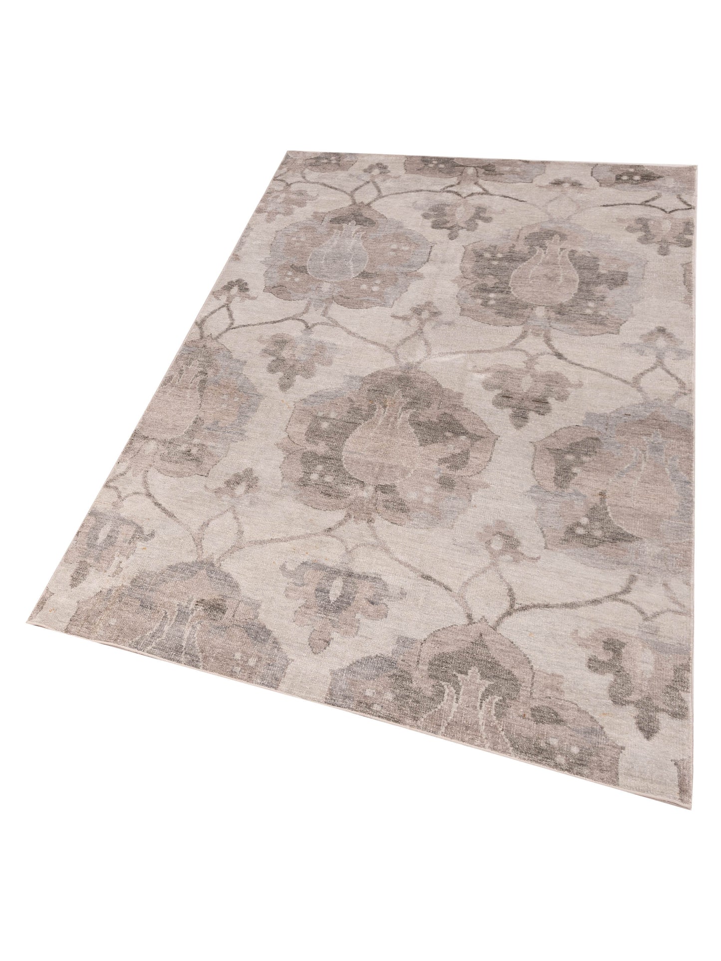 Tibetino 122536 Silver 5.3x8.8 Hand Knotted Rug