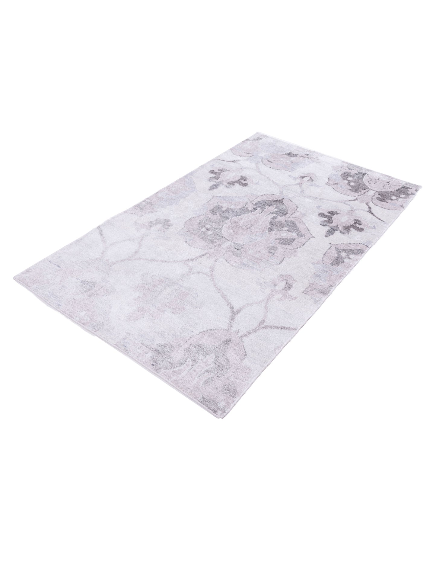 Tibetino 122539 Silver 3.8x5.10 Hand Knotted Rug