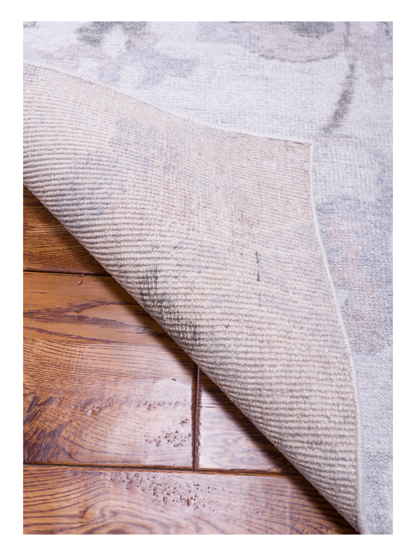 Tibetino 122542 Silver 3.7x6 Hand Knotted Rug