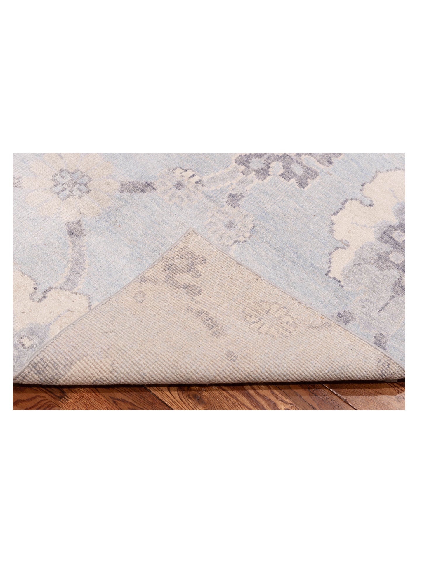 Tibetino 122546 Light Blue 8.9x12.2 Hand Knotted Rug