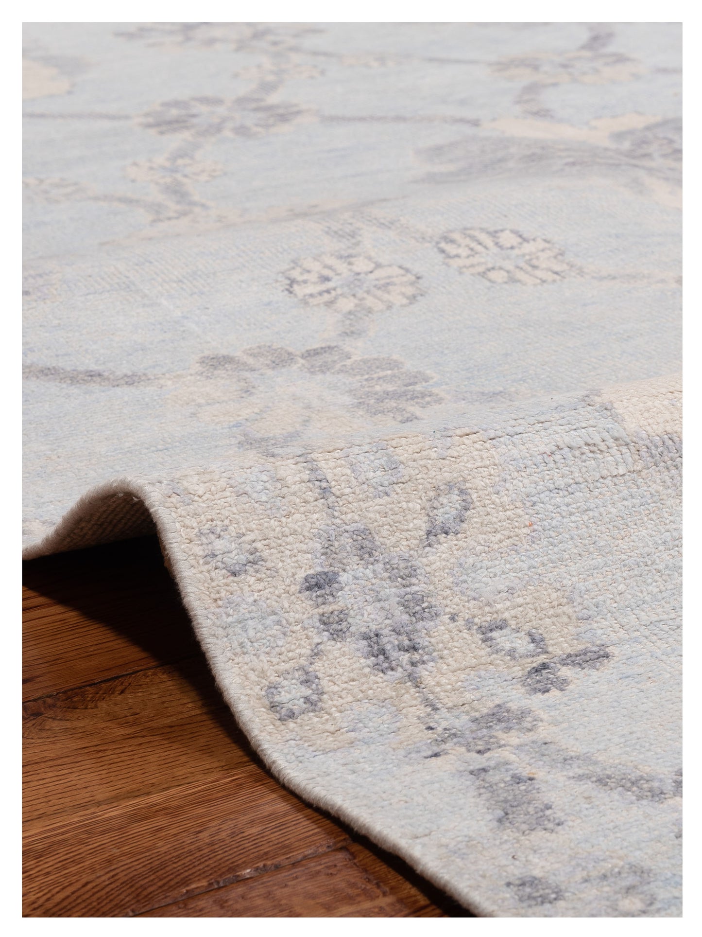 Tibetino 122550 Silver 5.11x 90 Hand Knotted Rug