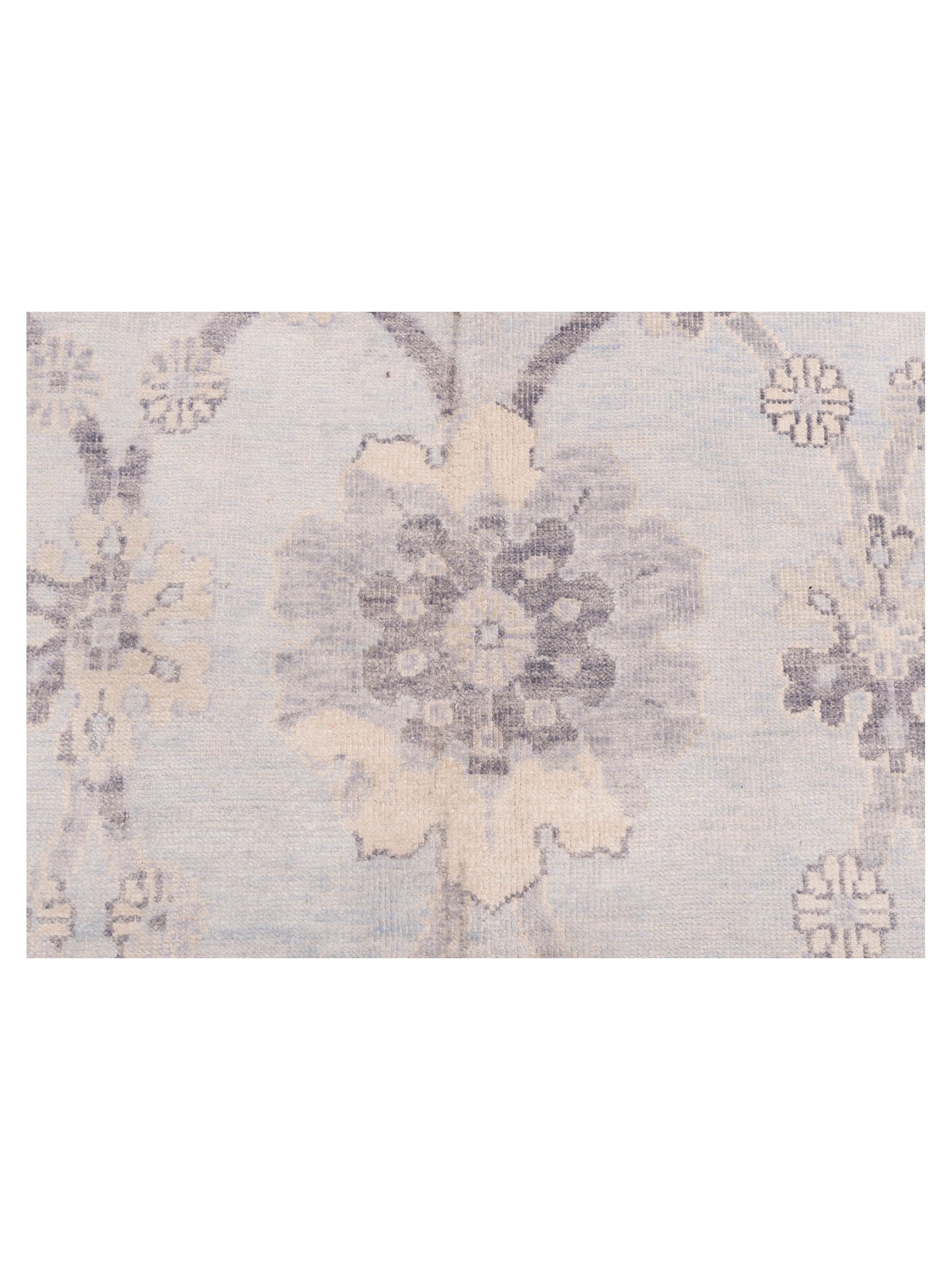 Tibetino 122551 Silver Blue 5.9x9.1 Hand Knotted Rug