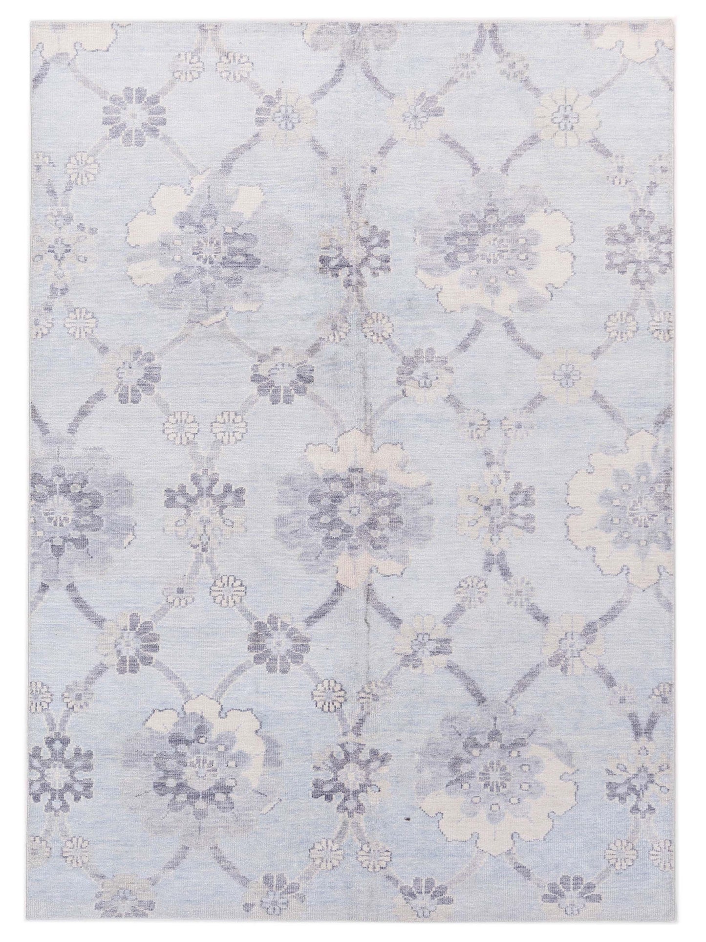 Siena Tibetino Silver Blue Contemporary