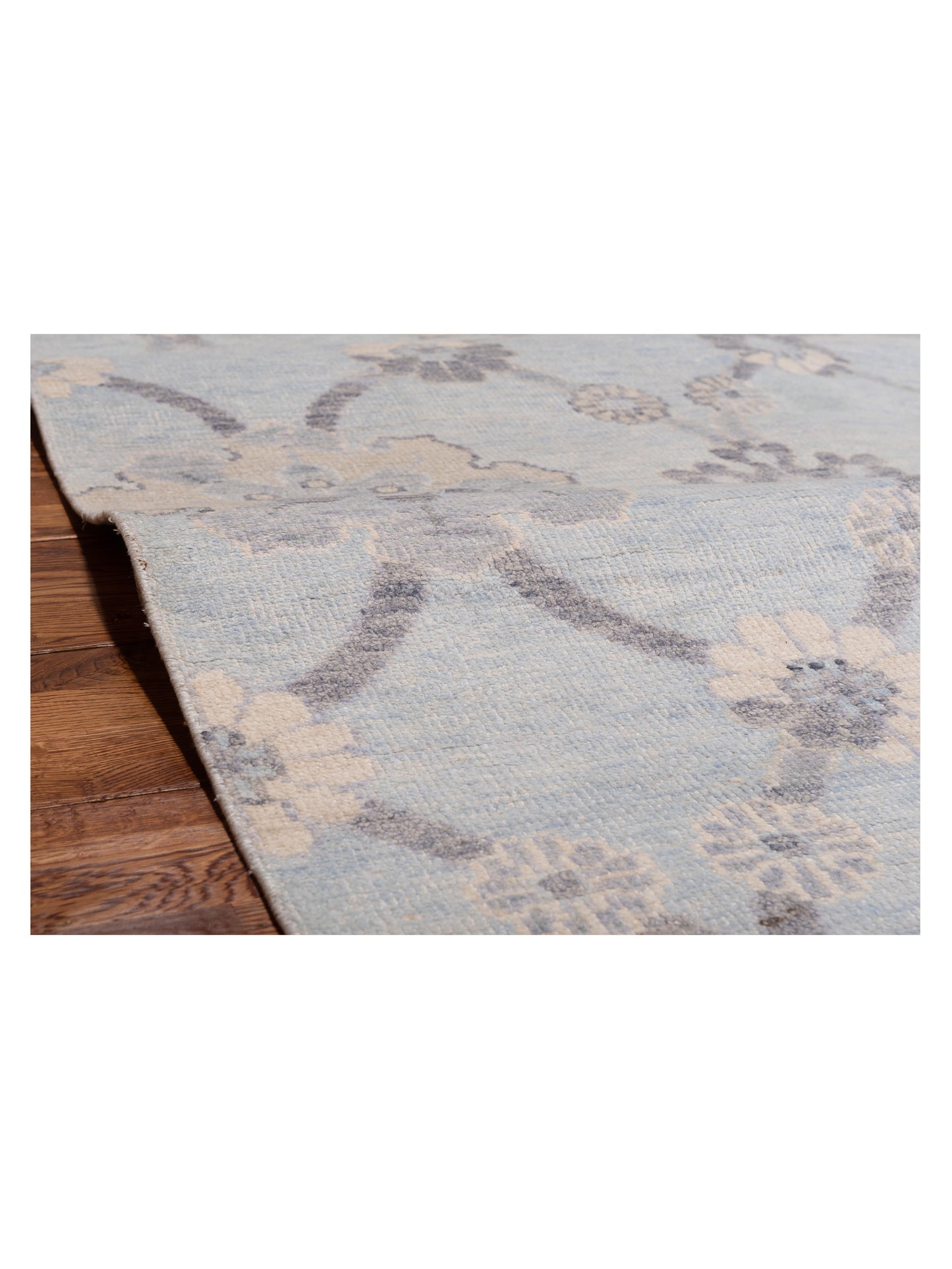 Tibetino 122552 Blue 3.11x6.3 Hand Knotted Rug