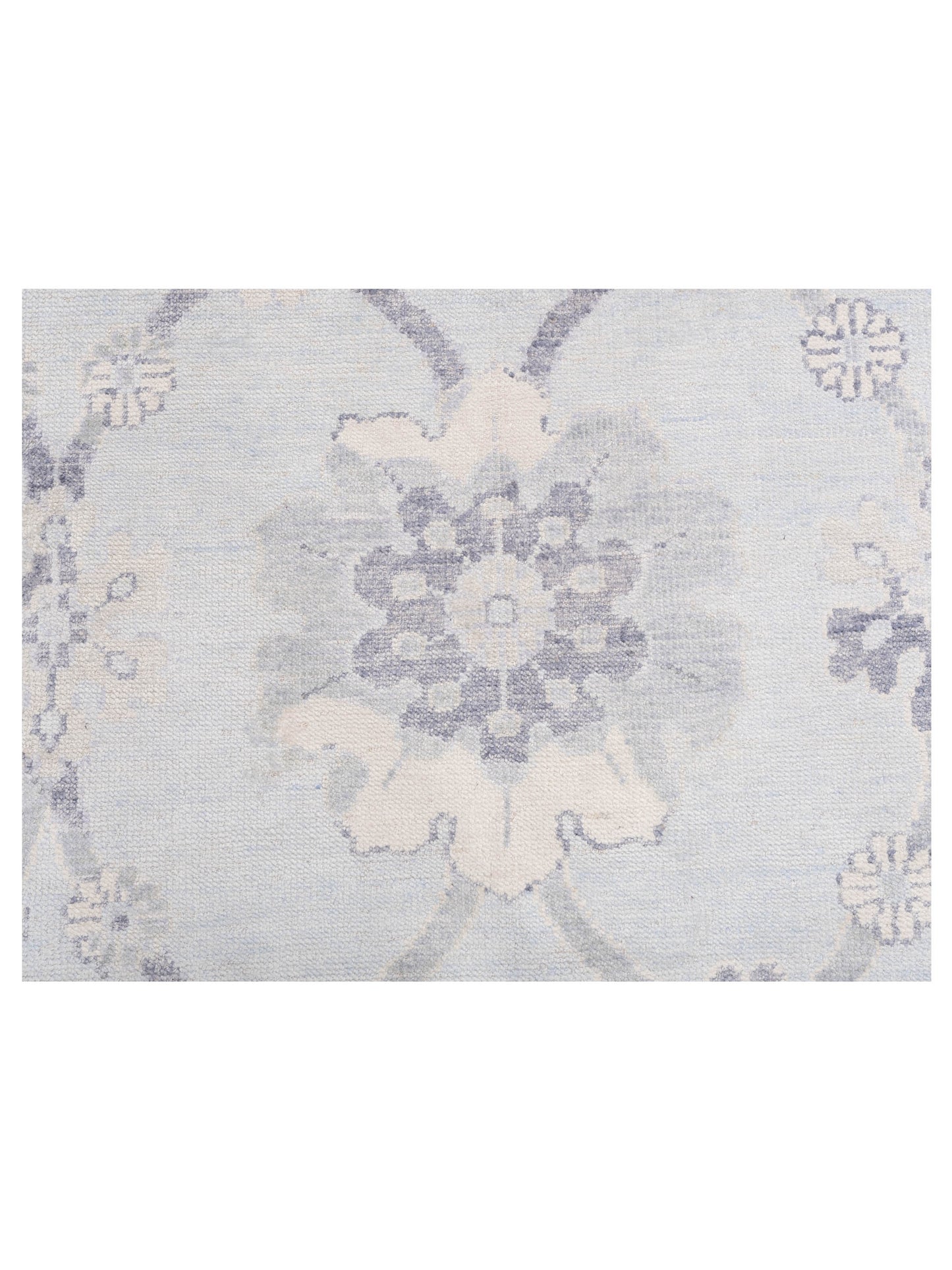 Tibetino 122553 Silver 4.2x6.5 Hand Knotted Rug