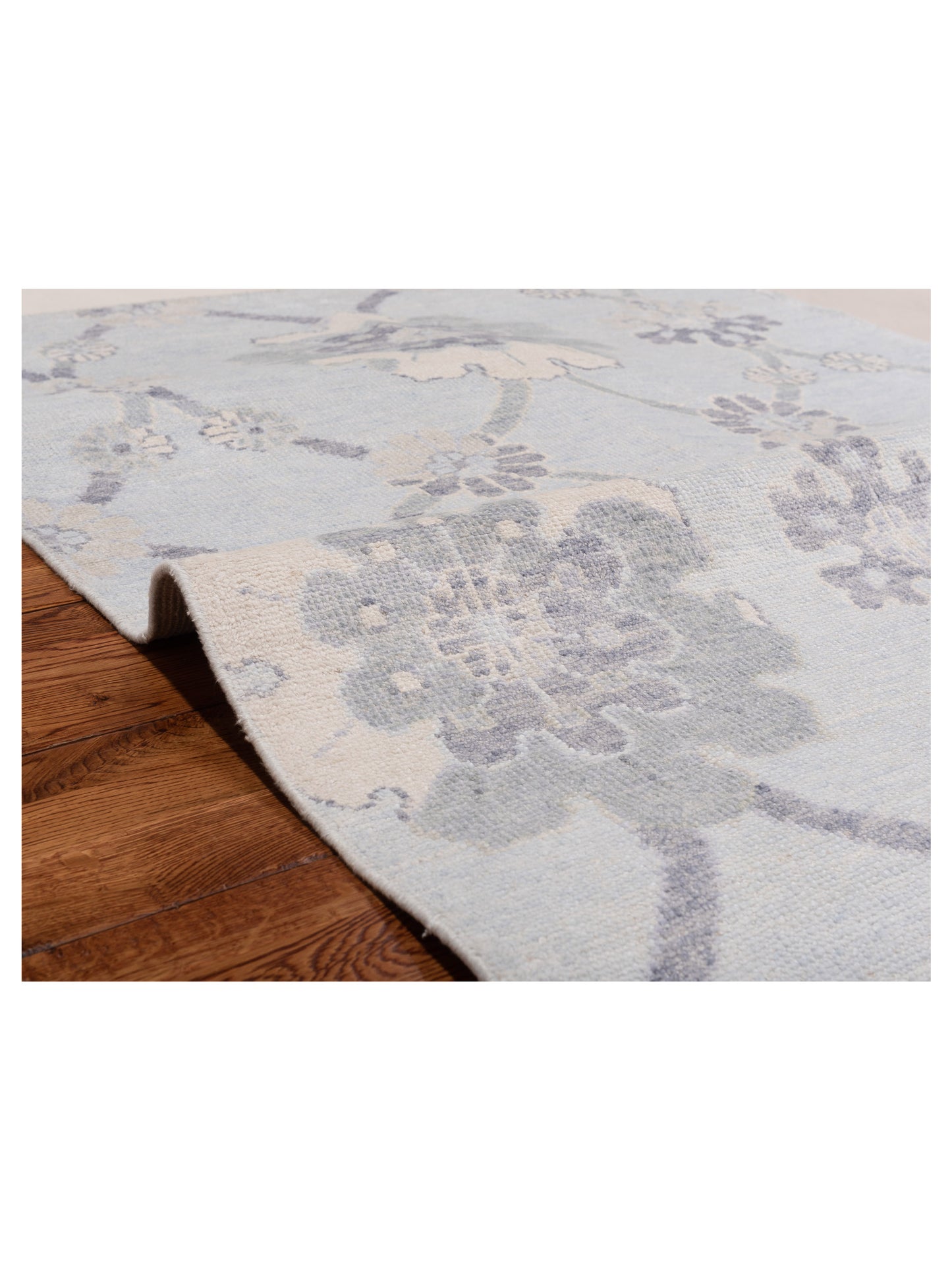 Tibetino 122553 Silver 4.2x6.5 Hand Knotted Rug