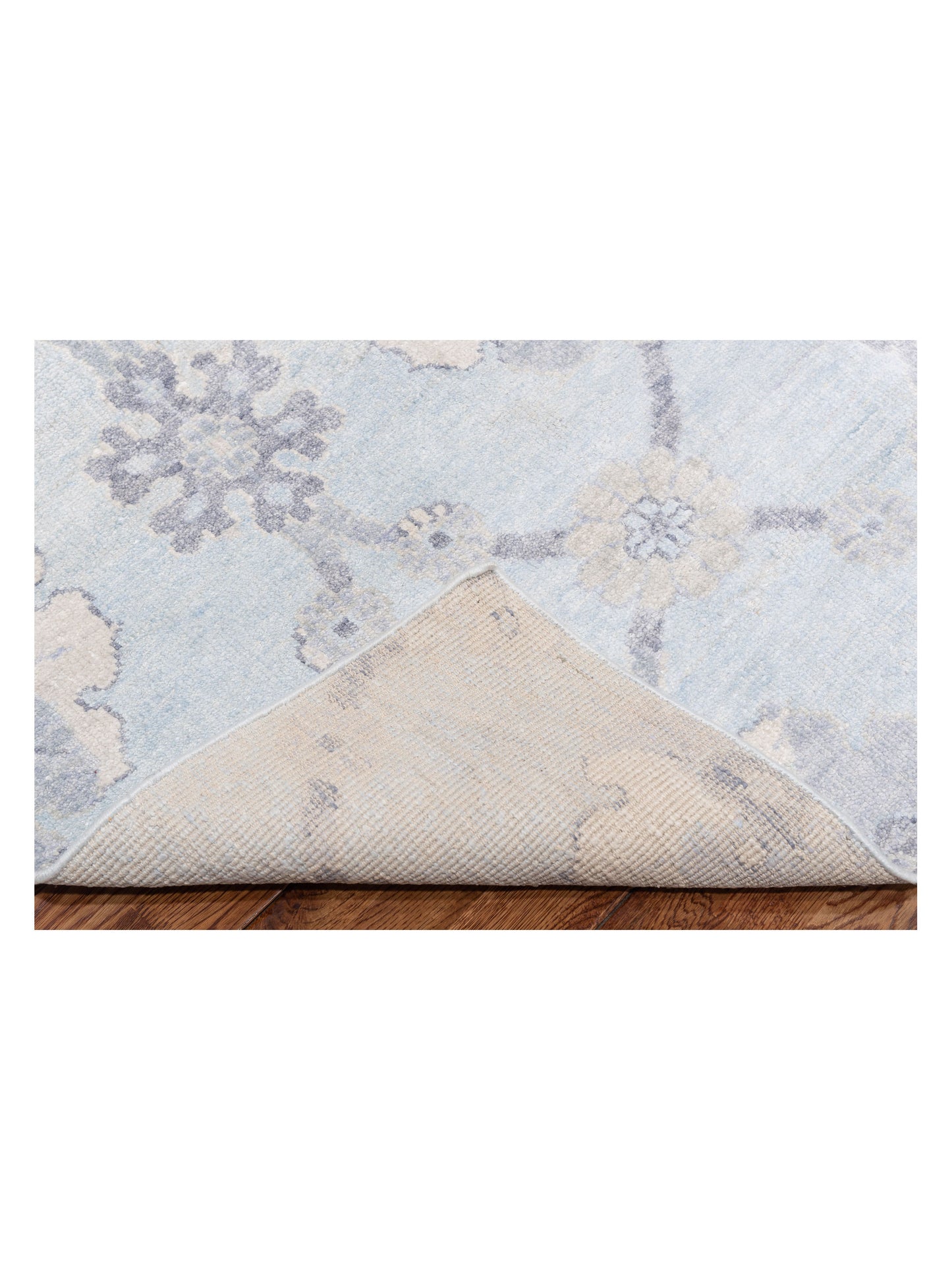 Tibetino 122556 Blue 7.11x10.2 Hand Knotted Rug