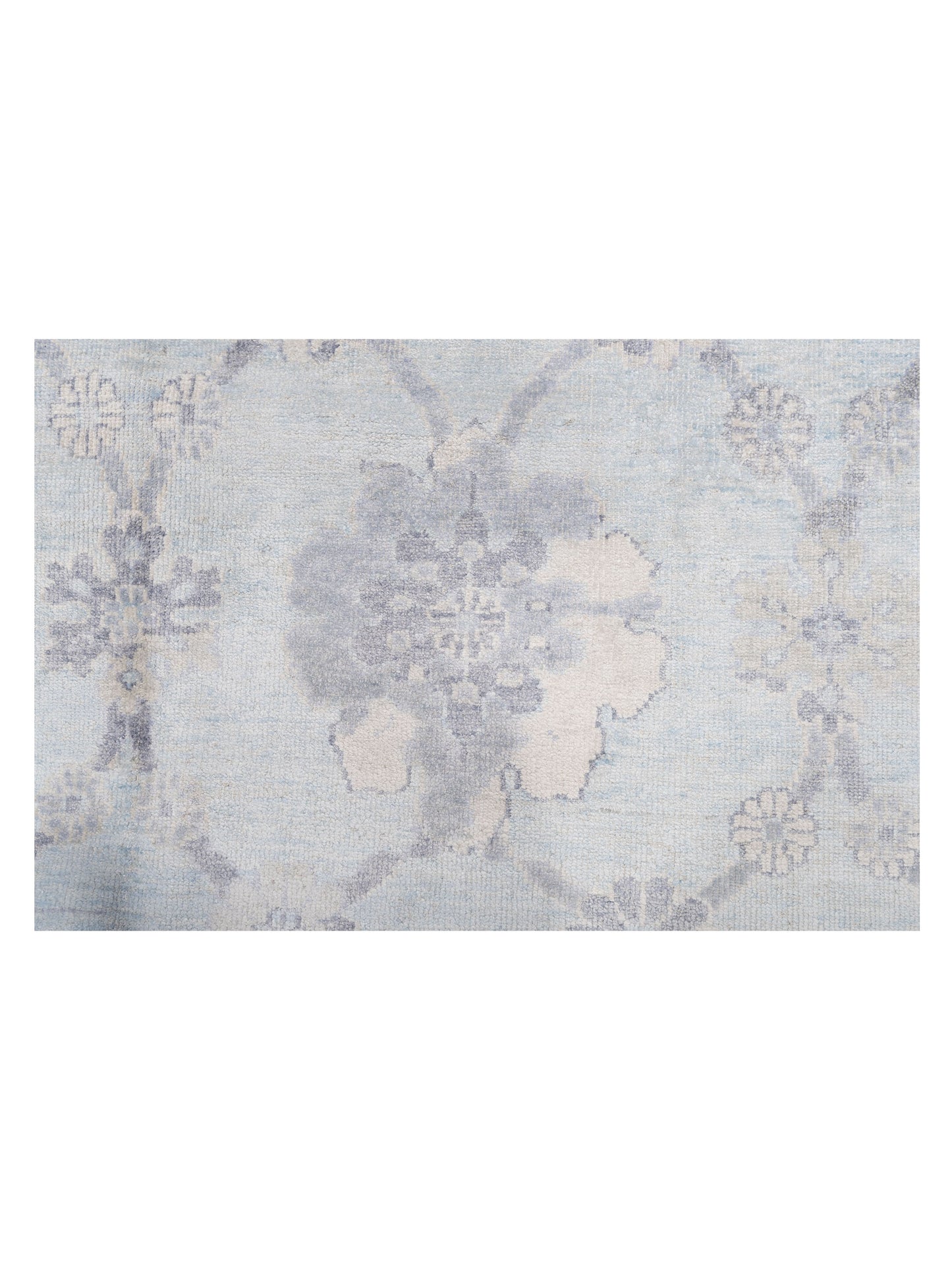 Tibetino 122556 Blue 7.11x10.2 Hand Knotted Rug