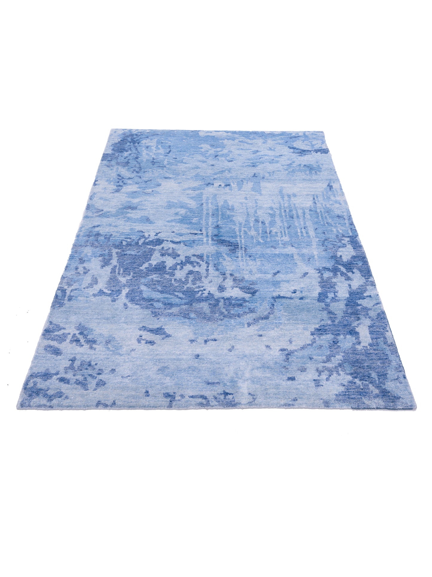Tibetino 122584 Blue 3.11x5.10 Hand Knotted Rug