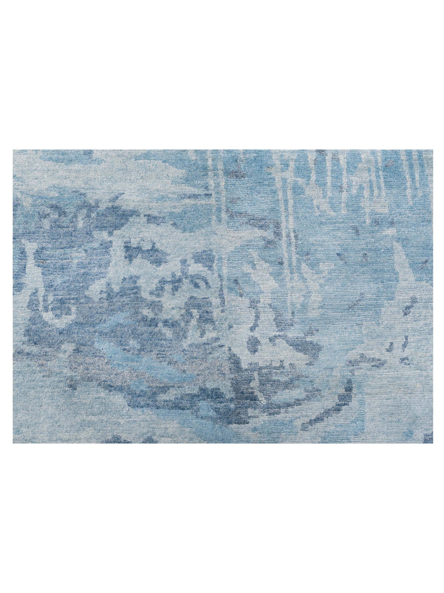 Tibetino 122586 Blue 4x5.10 Hand Knotted Rug